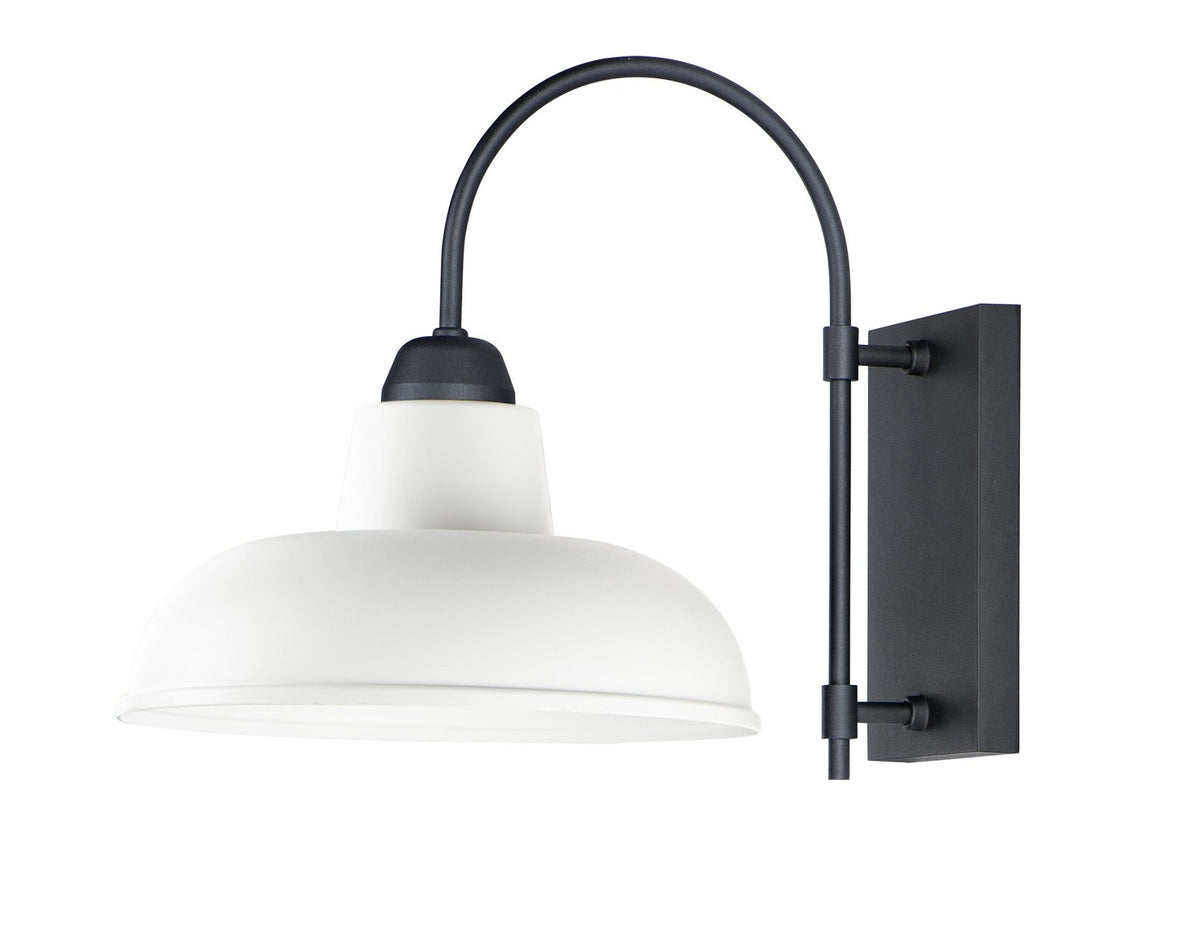 Maxim - Lanterne murale extérieure 1 lumière | Industrial - 10118WTBK
