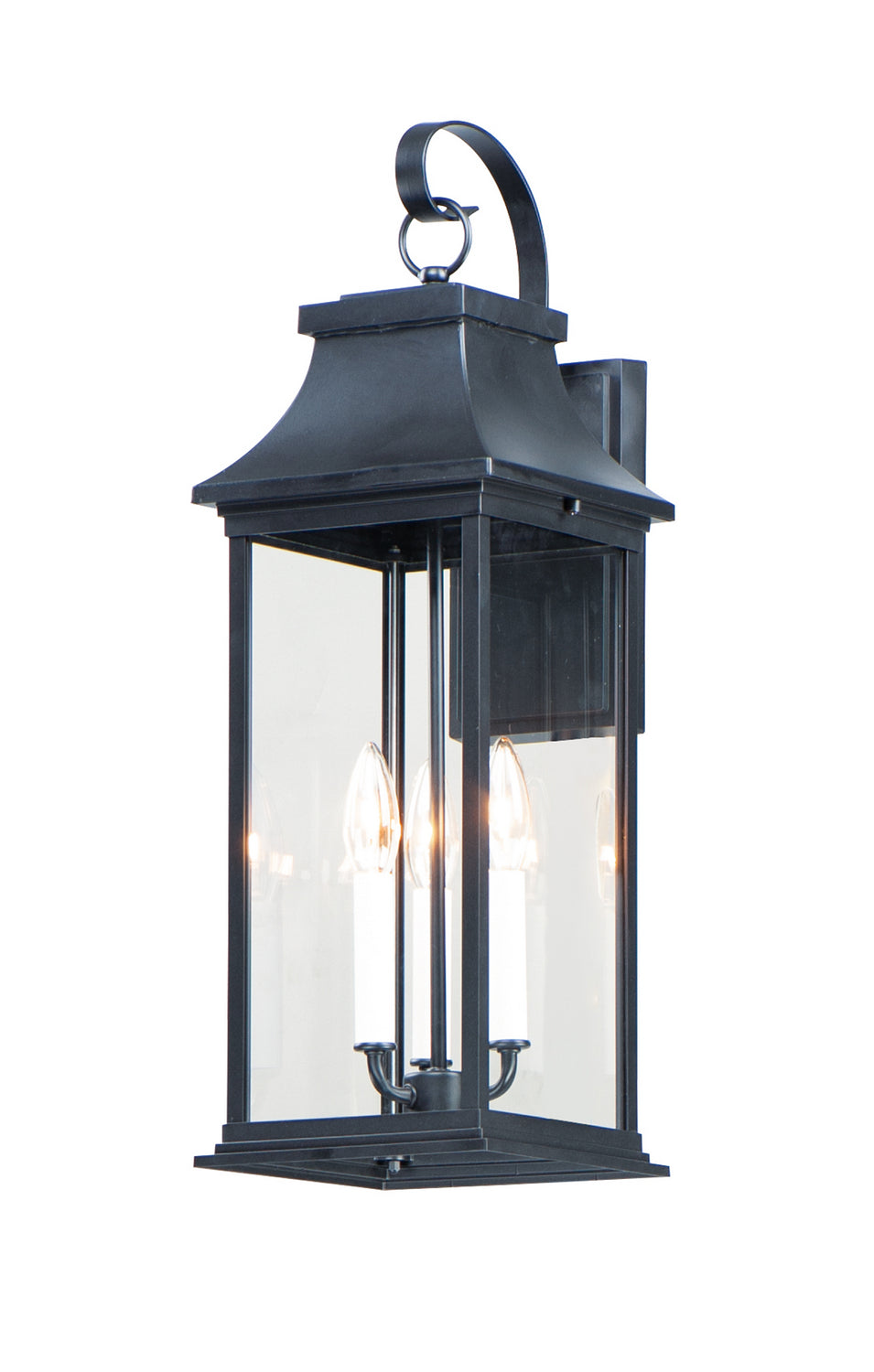 Maxim - Lanterne murale extérieure 3 lumières | Vicksburg - 30024CLBK