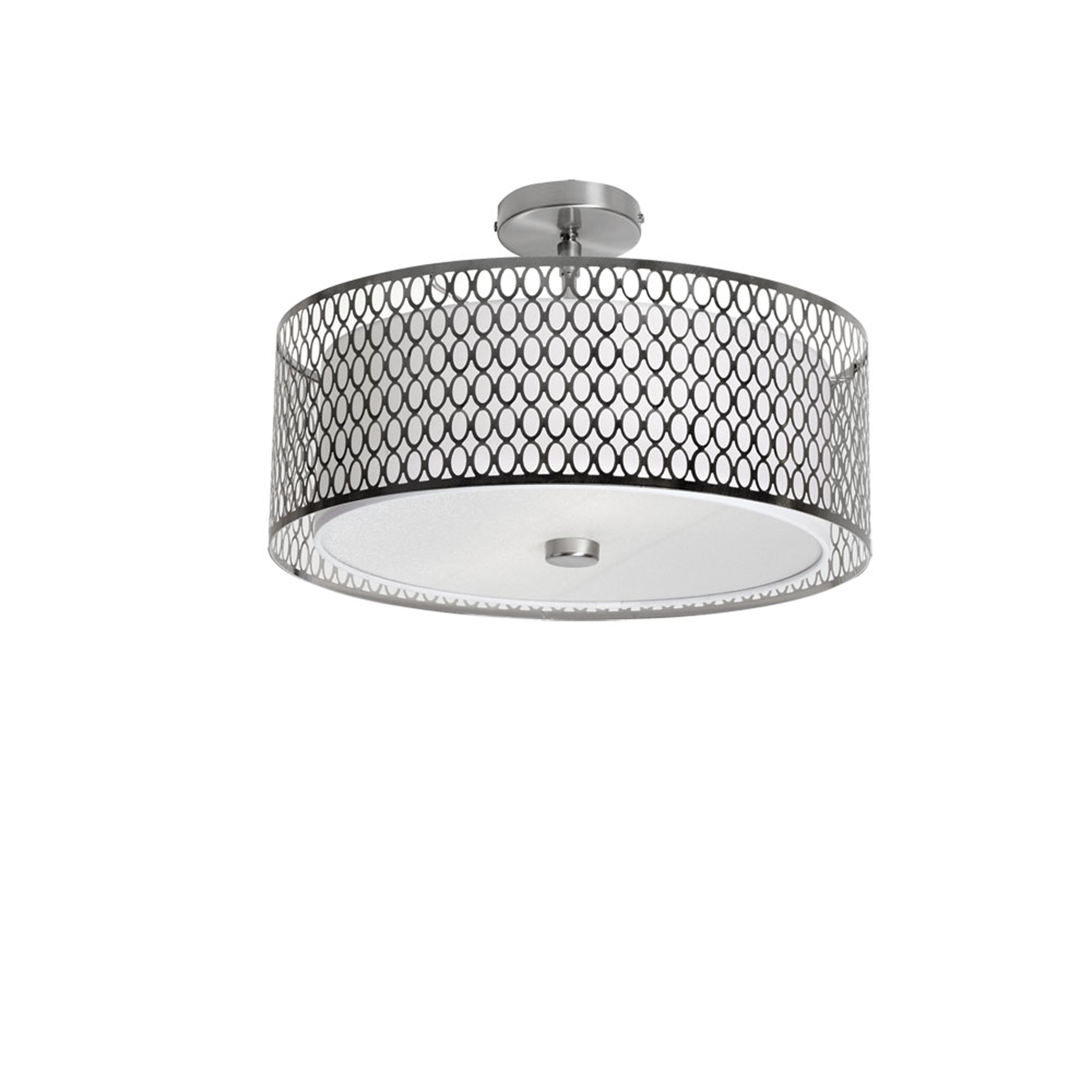 KORDAN Semi-Flush mount Chrome - 1015-16FH-SC | DAINOLITE