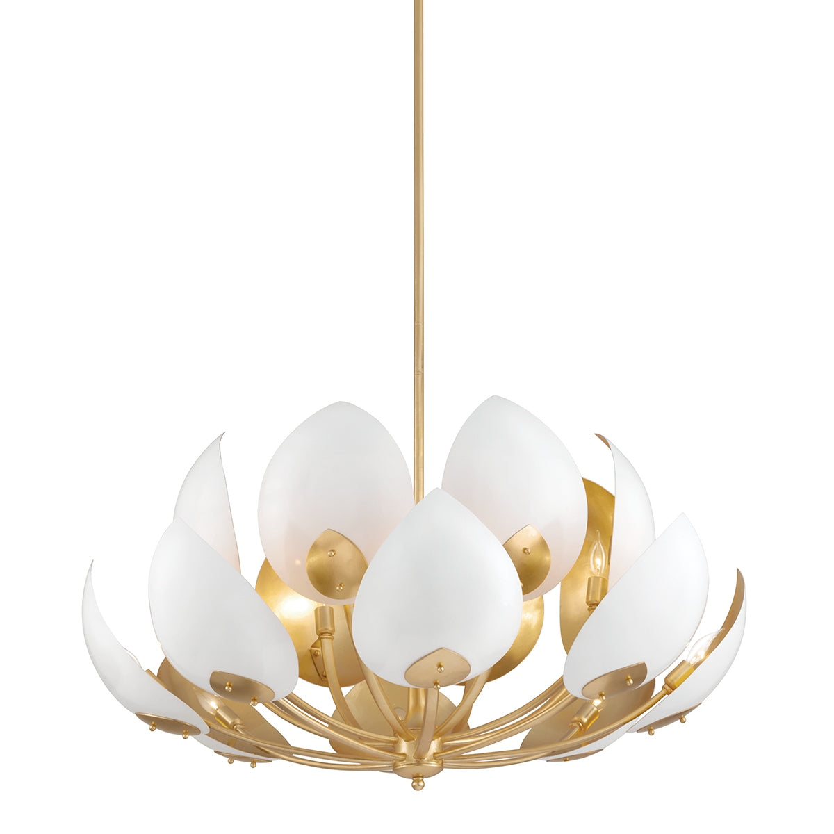 Lustre 16 lumières | Lotus