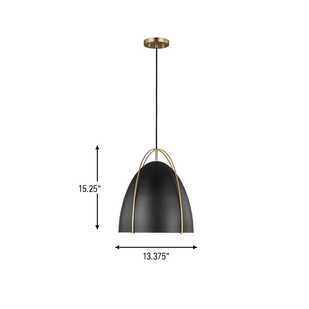 Suspension 1 lumière | Norman