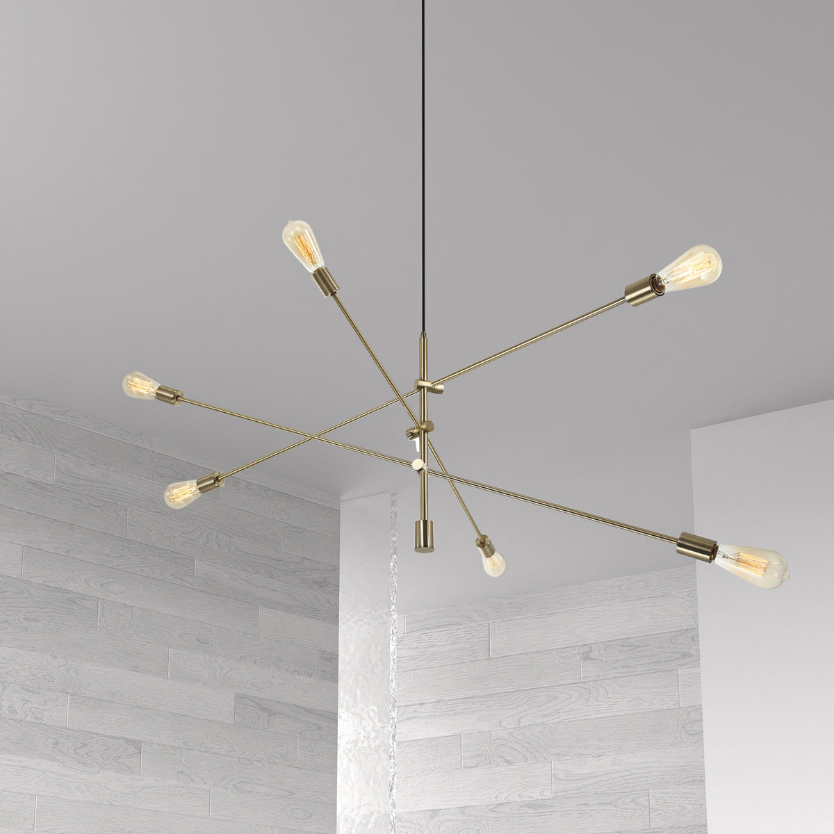 Suspension 6 lumières