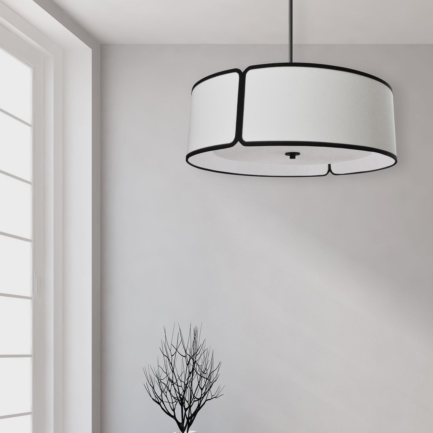 Suspension 4 lumières | Notched Drum