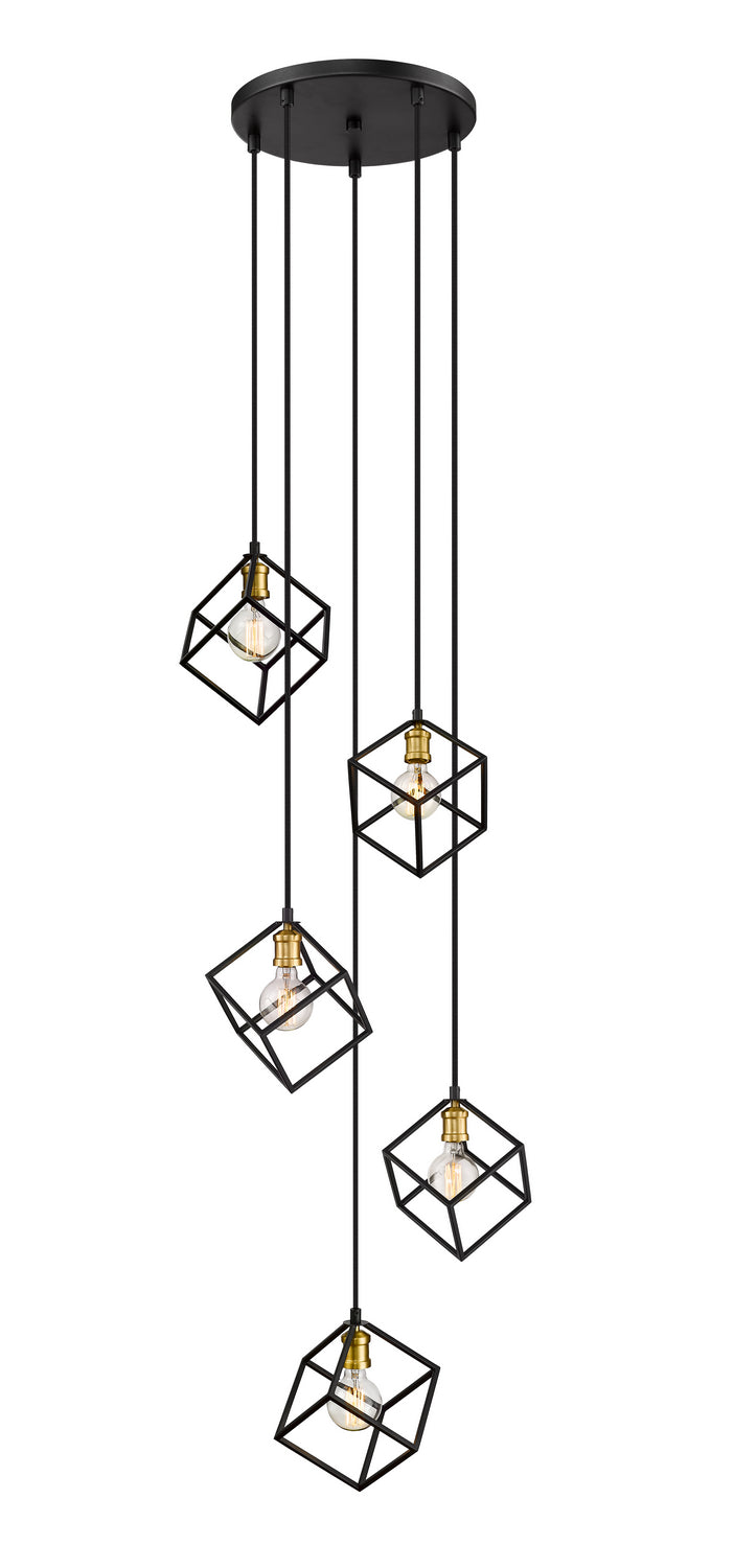 Lustre 5 lumières | Vertical