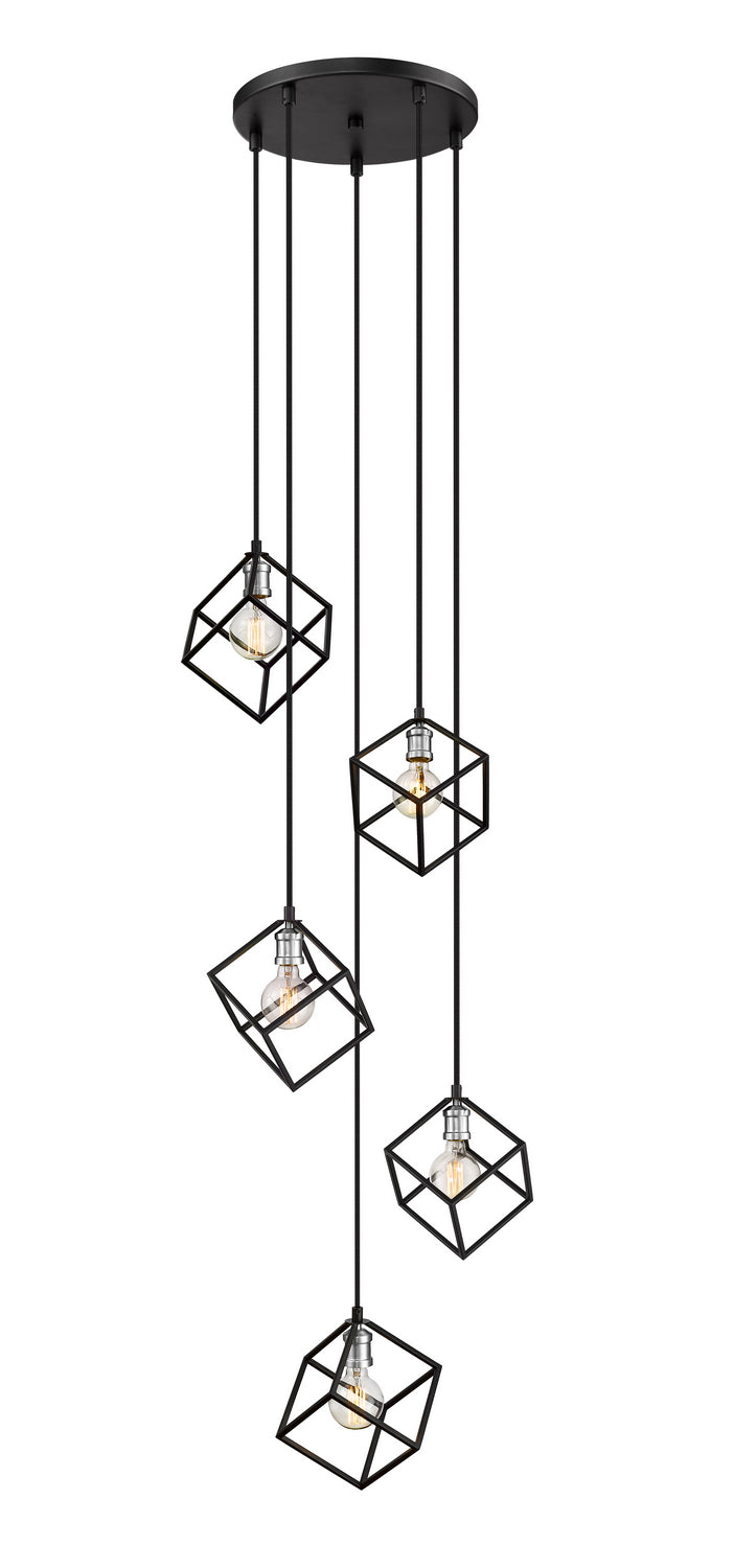 Lustre 5 lumières | Vertical