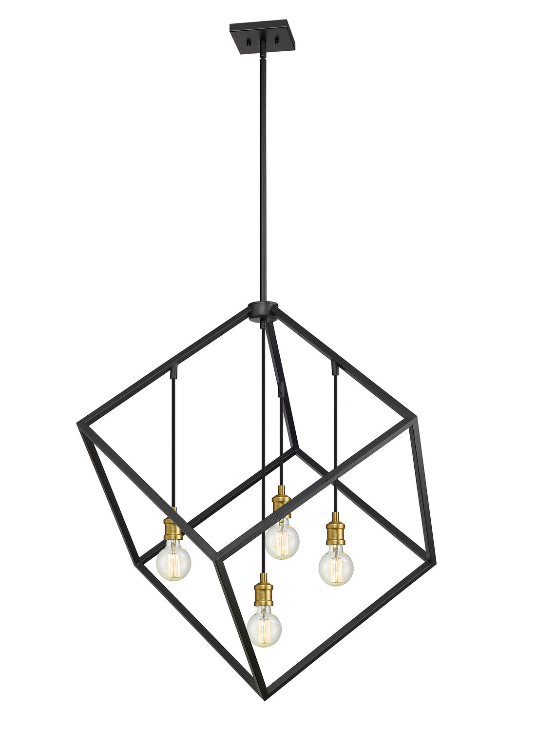 Lustre 4 lumières | Vertical