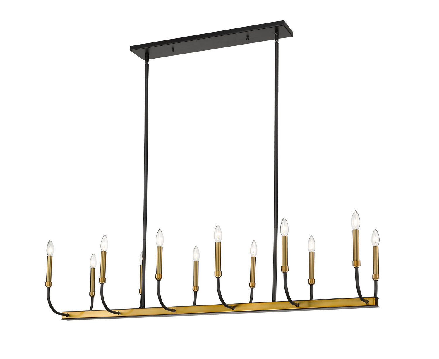 Lustre linéaire 12 lumières | Haylie