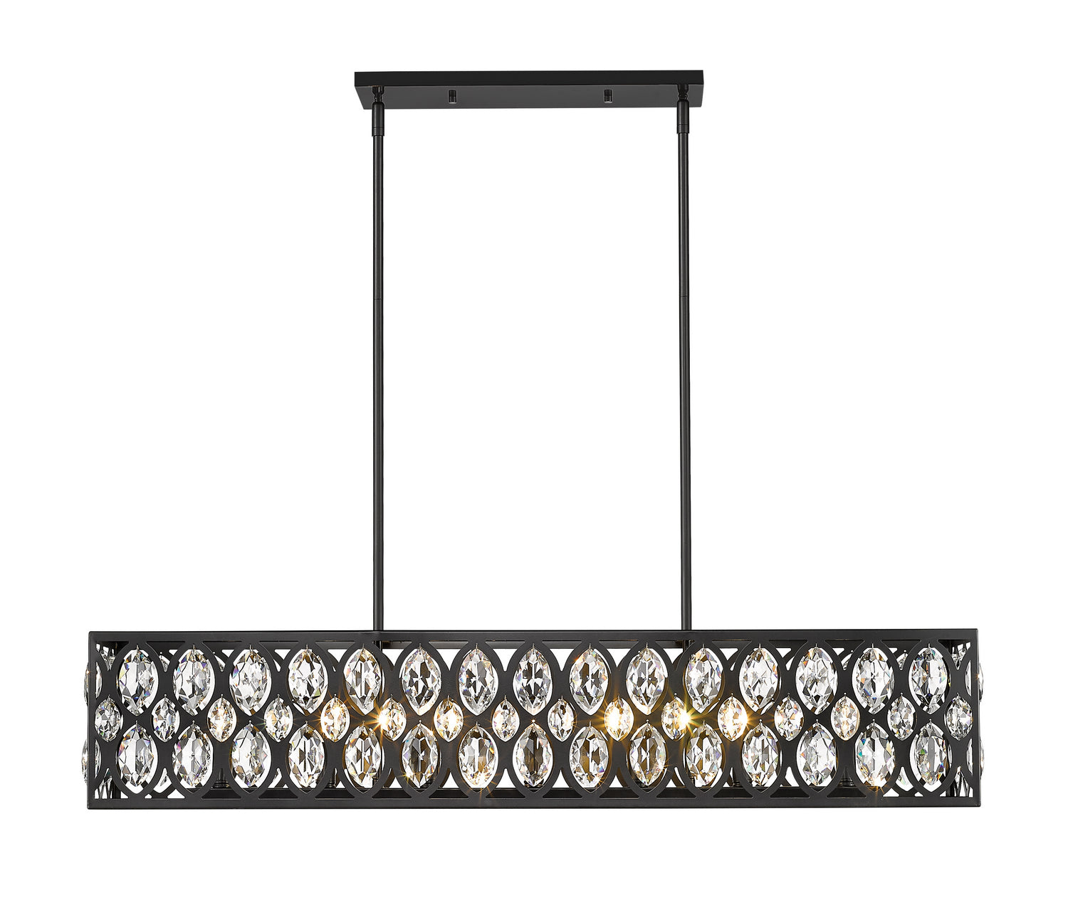 Lustre linéaire 7 lumières | Dealey
