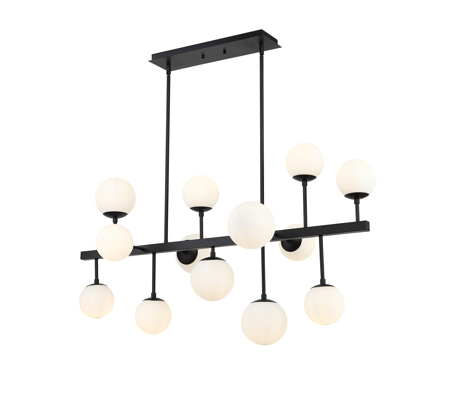 Lustre linéaire 13 lumières | Midnetic