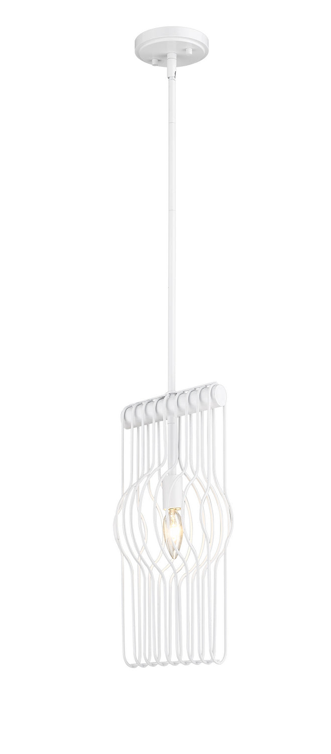 Suspension 1 lumière | Contour