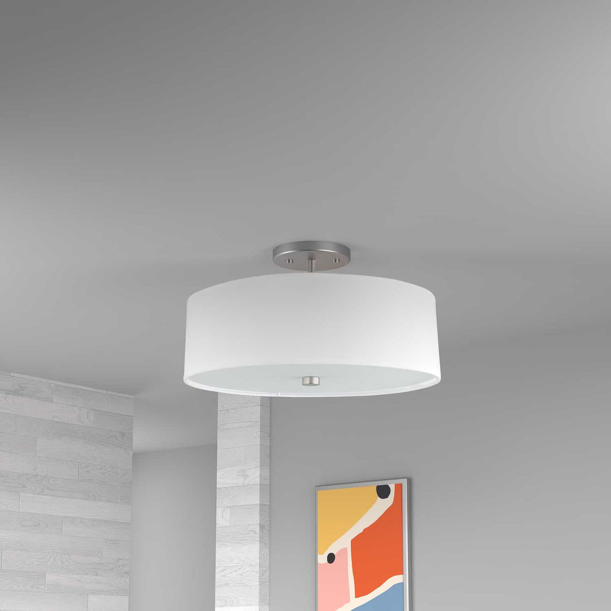 Semi-plafonnier 3 lumières | Everly
