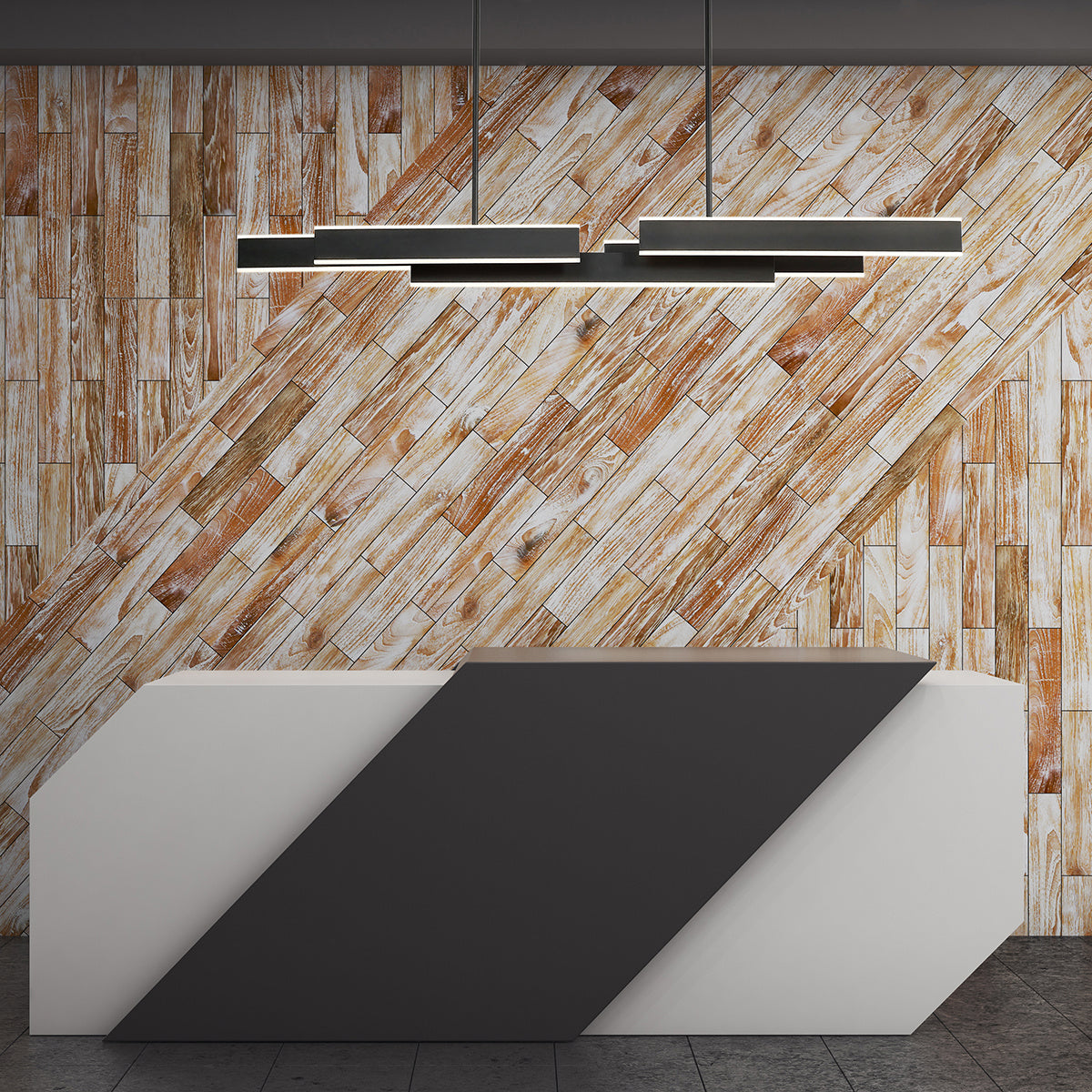 Lustre linéaire DEL | Cameno