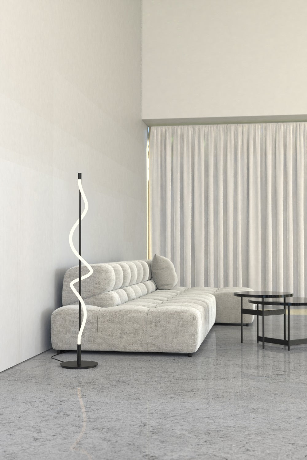 Lampadaire DEL | Cursive