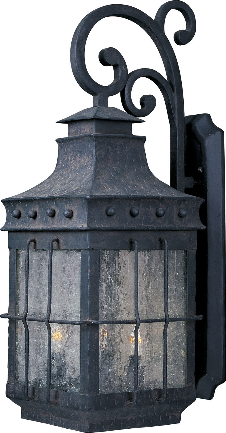 Maxim - Lanterne murale extérieure 3 lumières | Nantucket - 30084CDCF