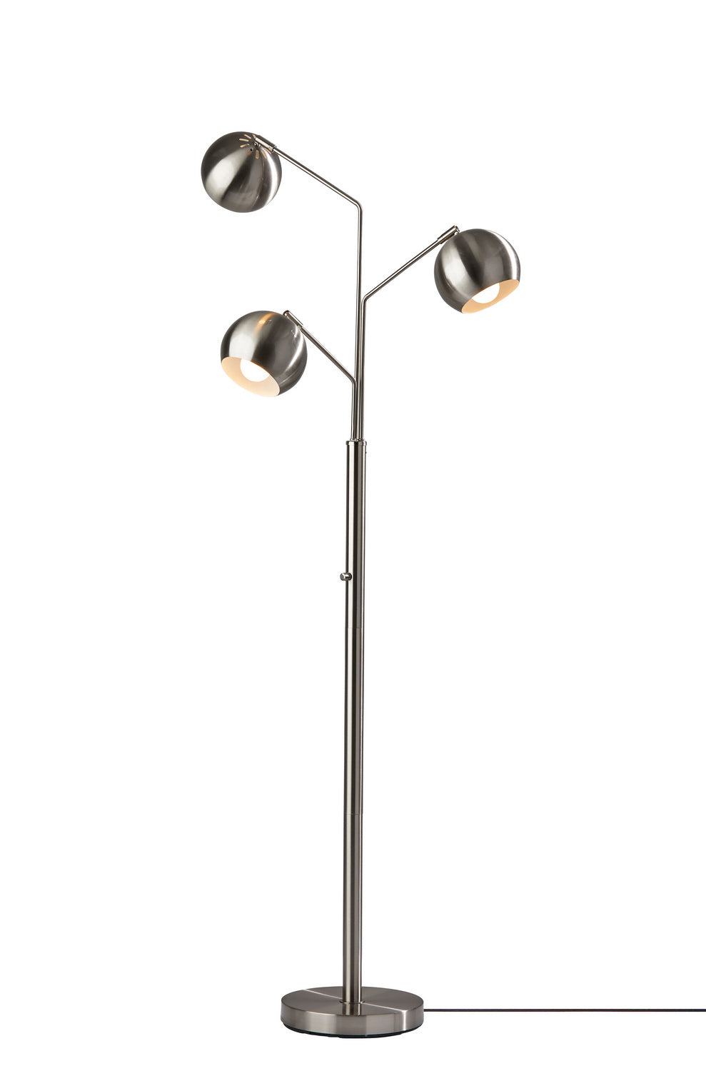 Lampadaire à têtes multiples 3 lumières | Emerson