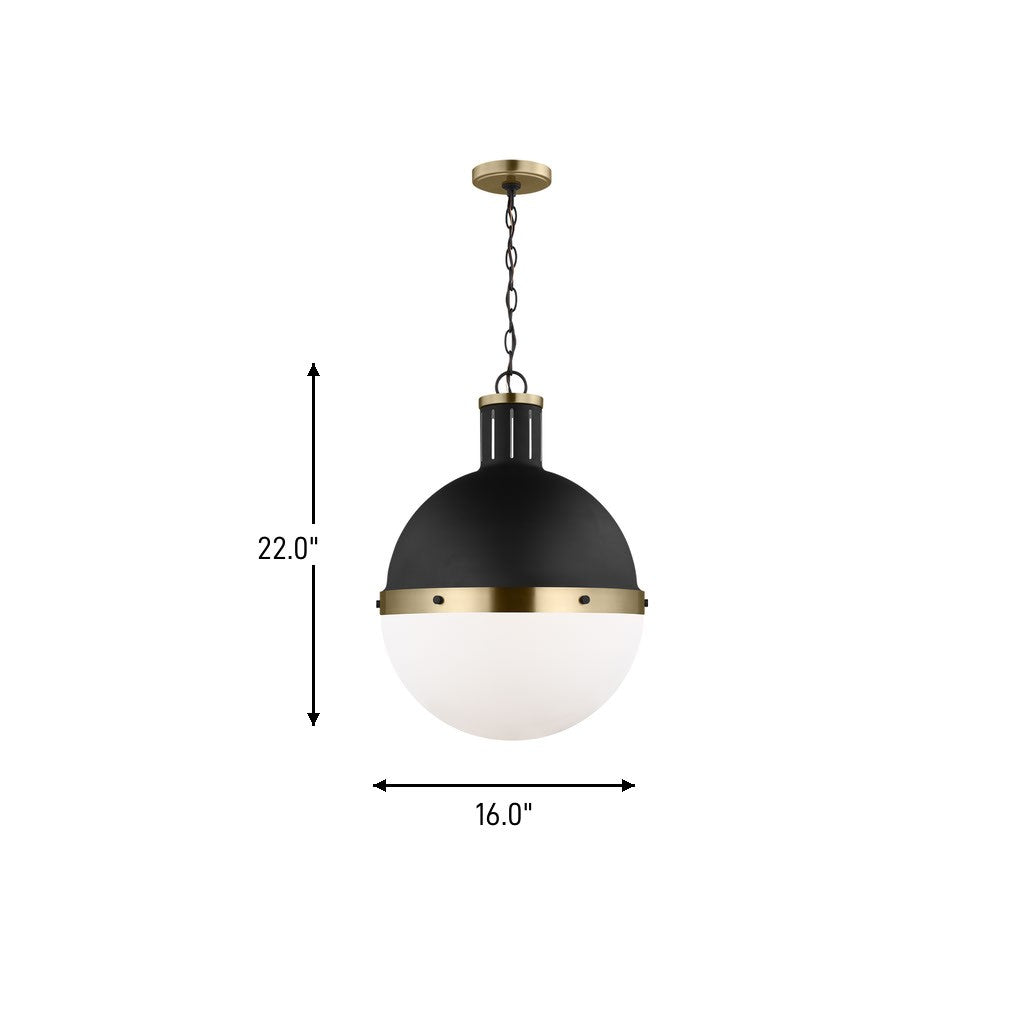 Suspension 1 lumière | Hanks