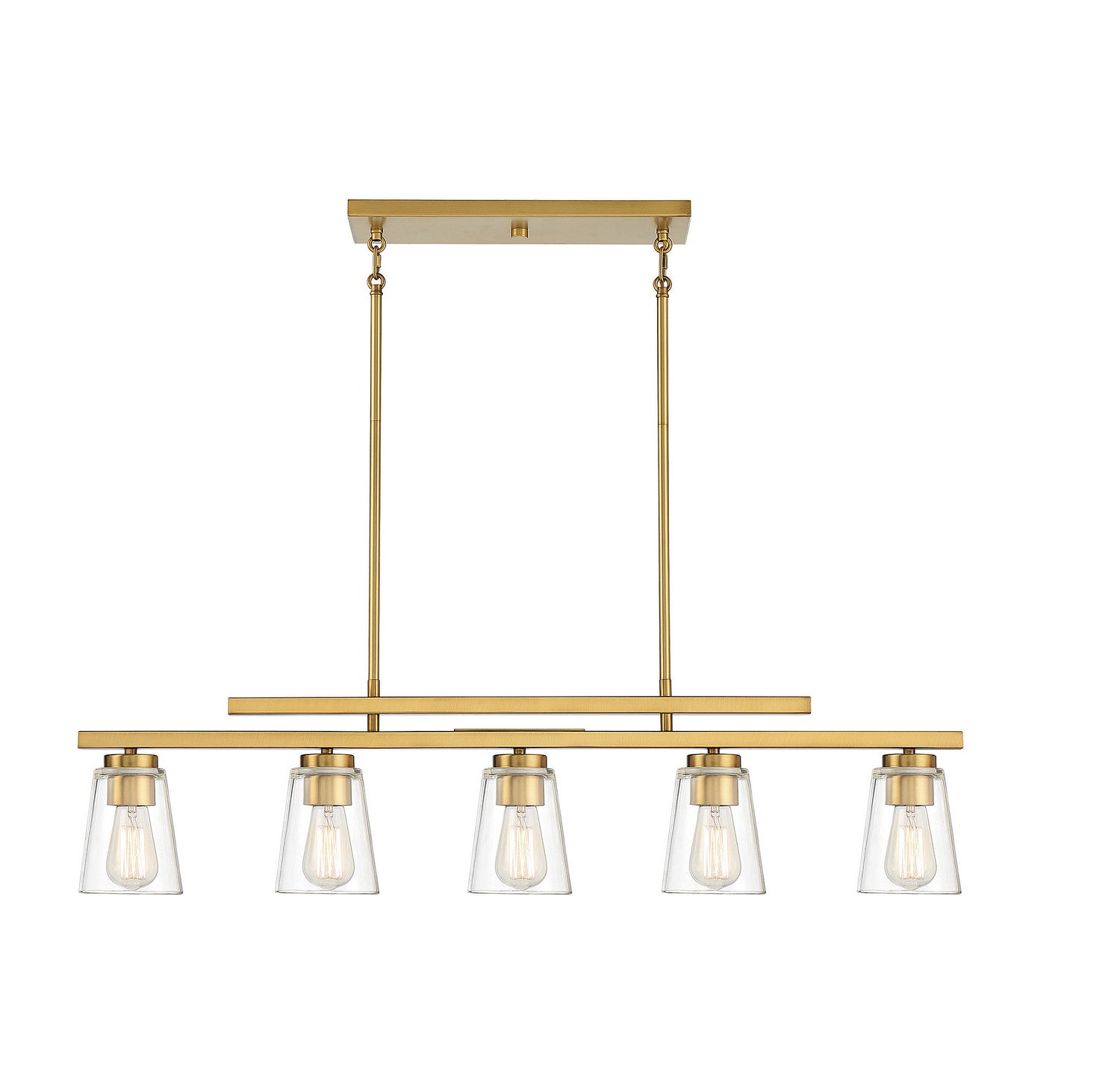 Lustre linéaire 5 lumières | Calhoun