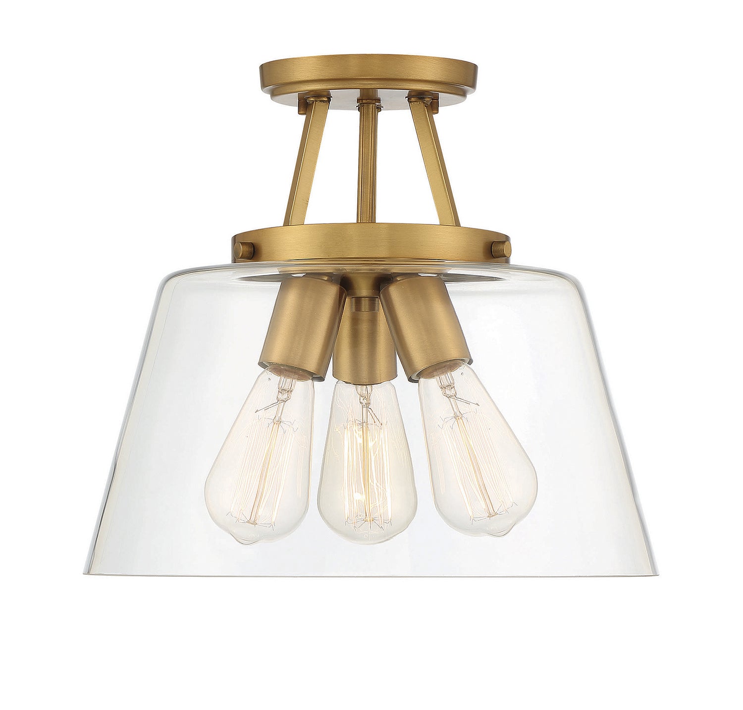 Semi-plafonnier 3 lumières | Calhoun