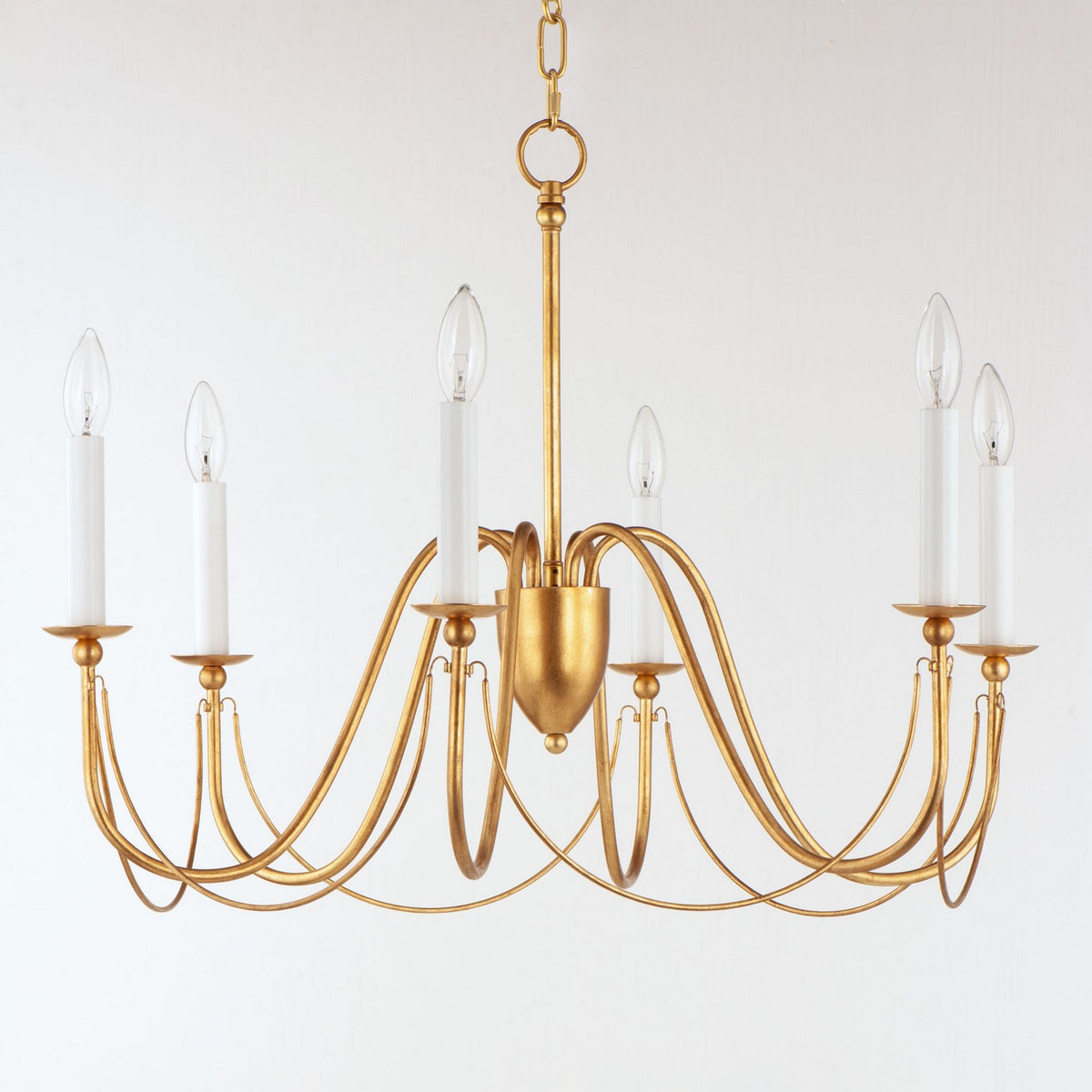 Lustre 6 lumières | Plumette