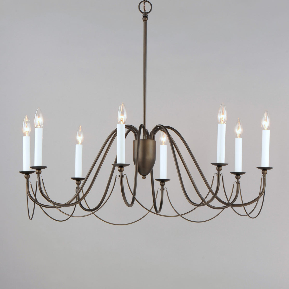 Lustre 8 lumières | Plumette