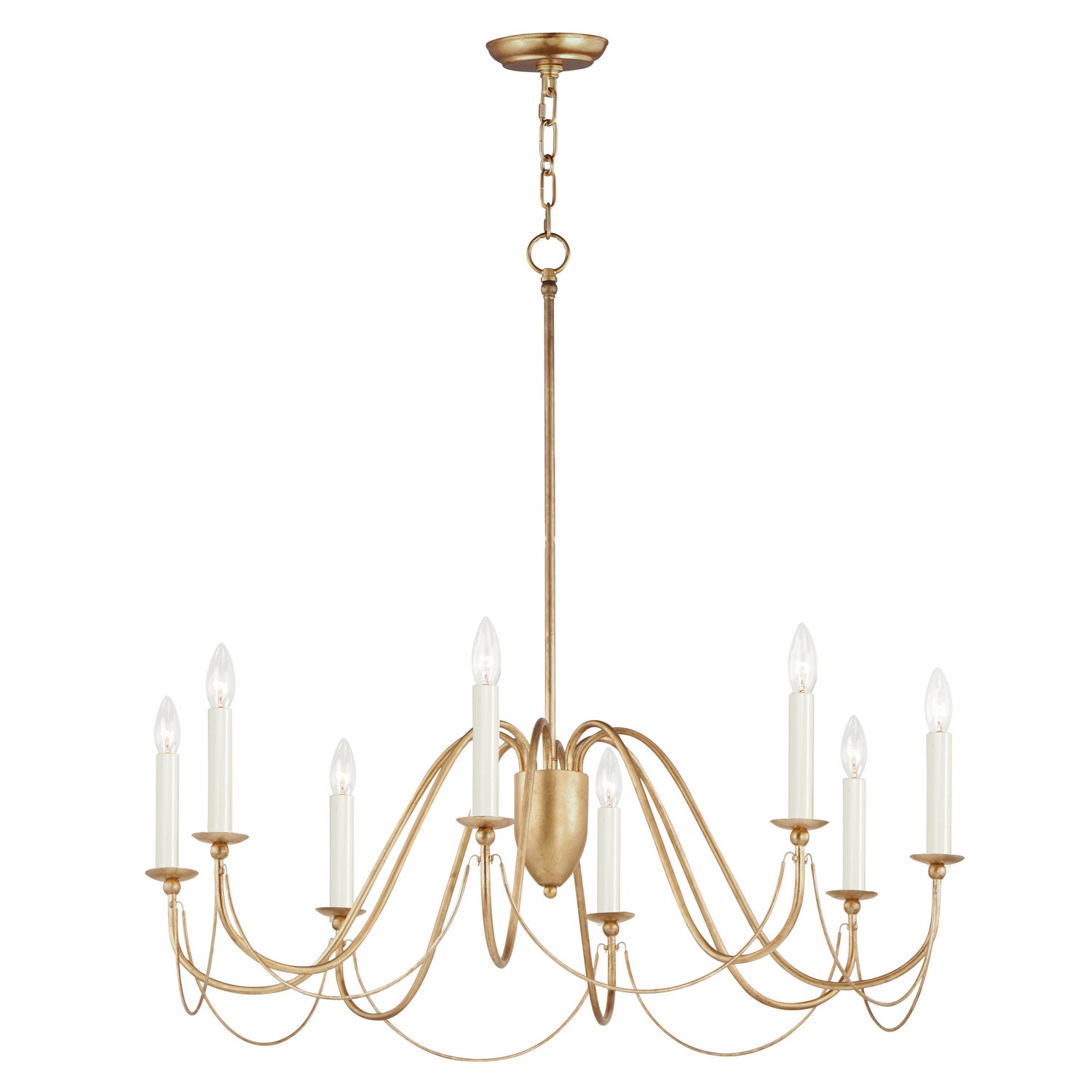 Lustre 8 lumières | Plumette