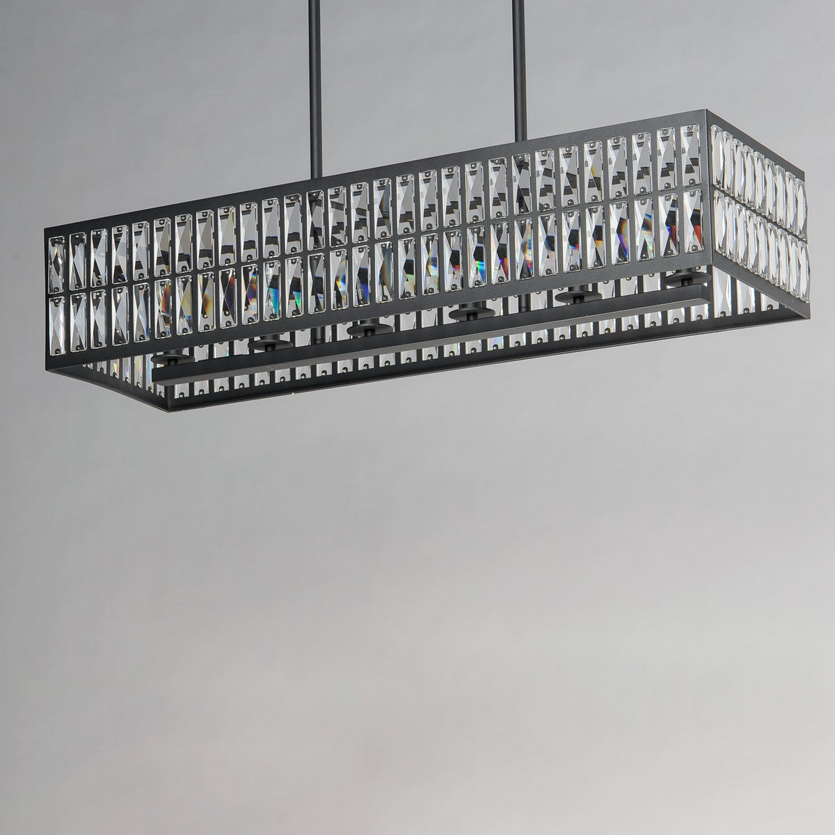 Suspension linéaire 6 lumières | Madeline