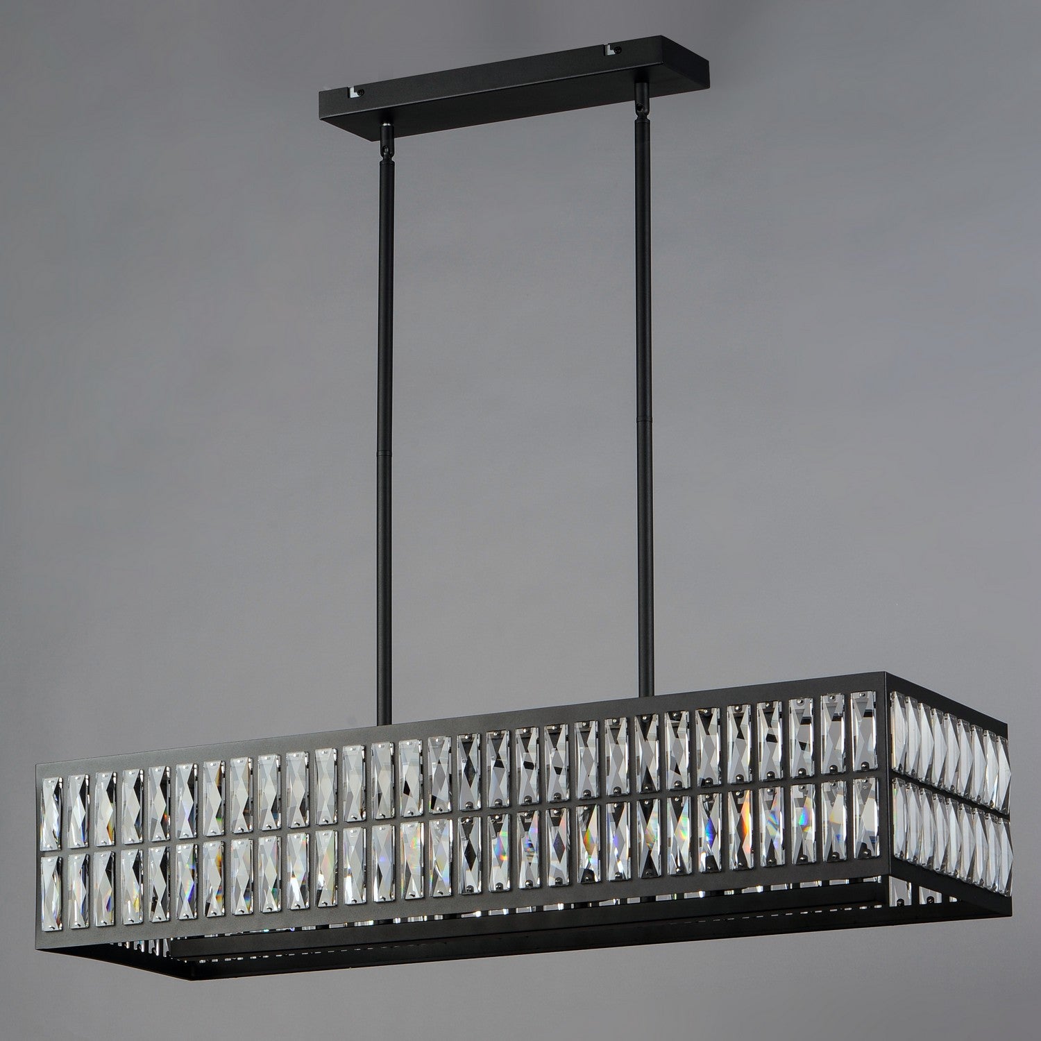 Suspension linéaire 6 lumières | Madeline