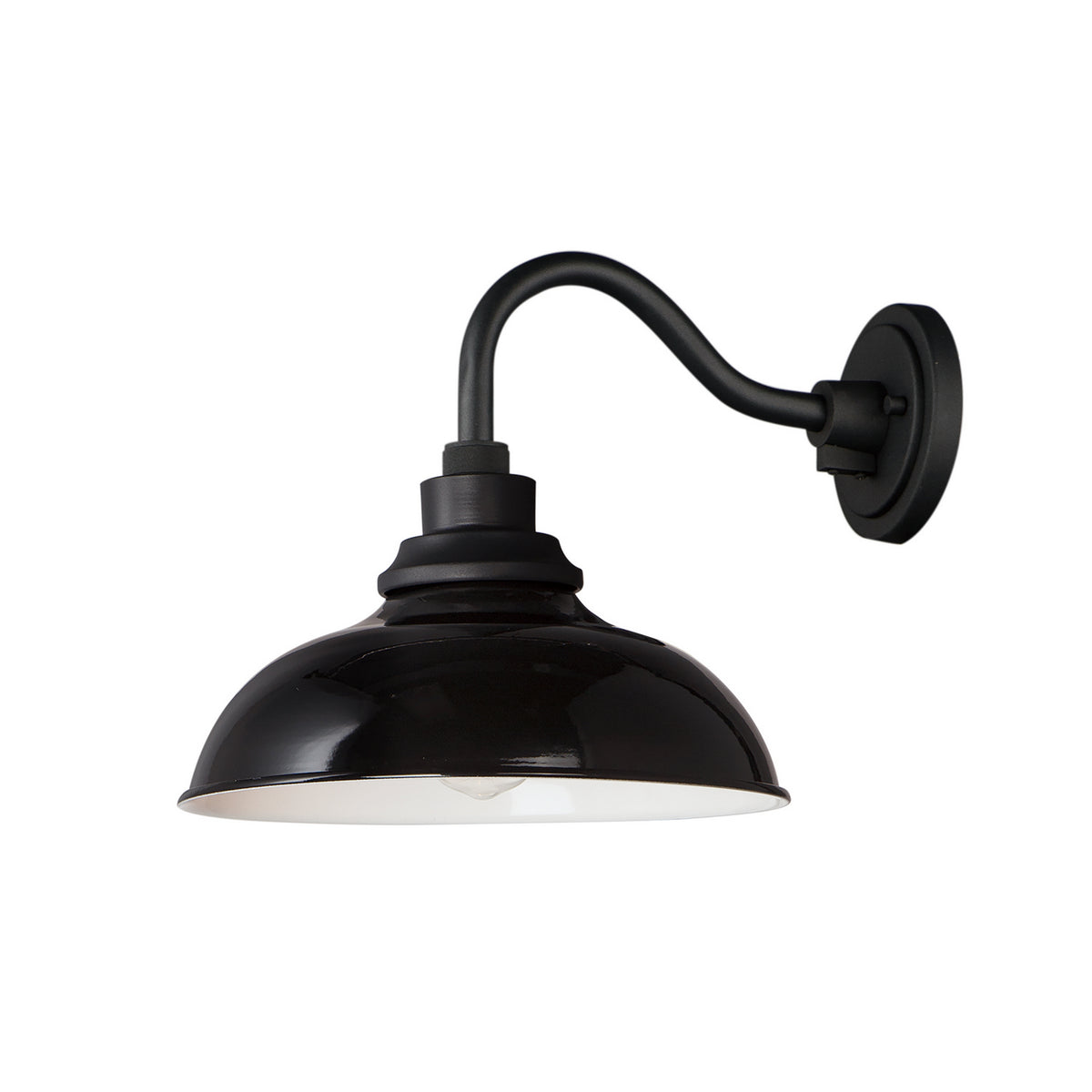 Maxim - Lanterne murale extérieure 1 lumière | Granville - 35114GBBK