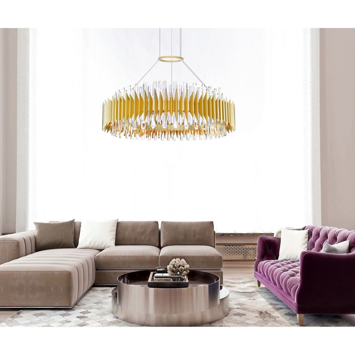 Lustre 24 lumières | Cityscape