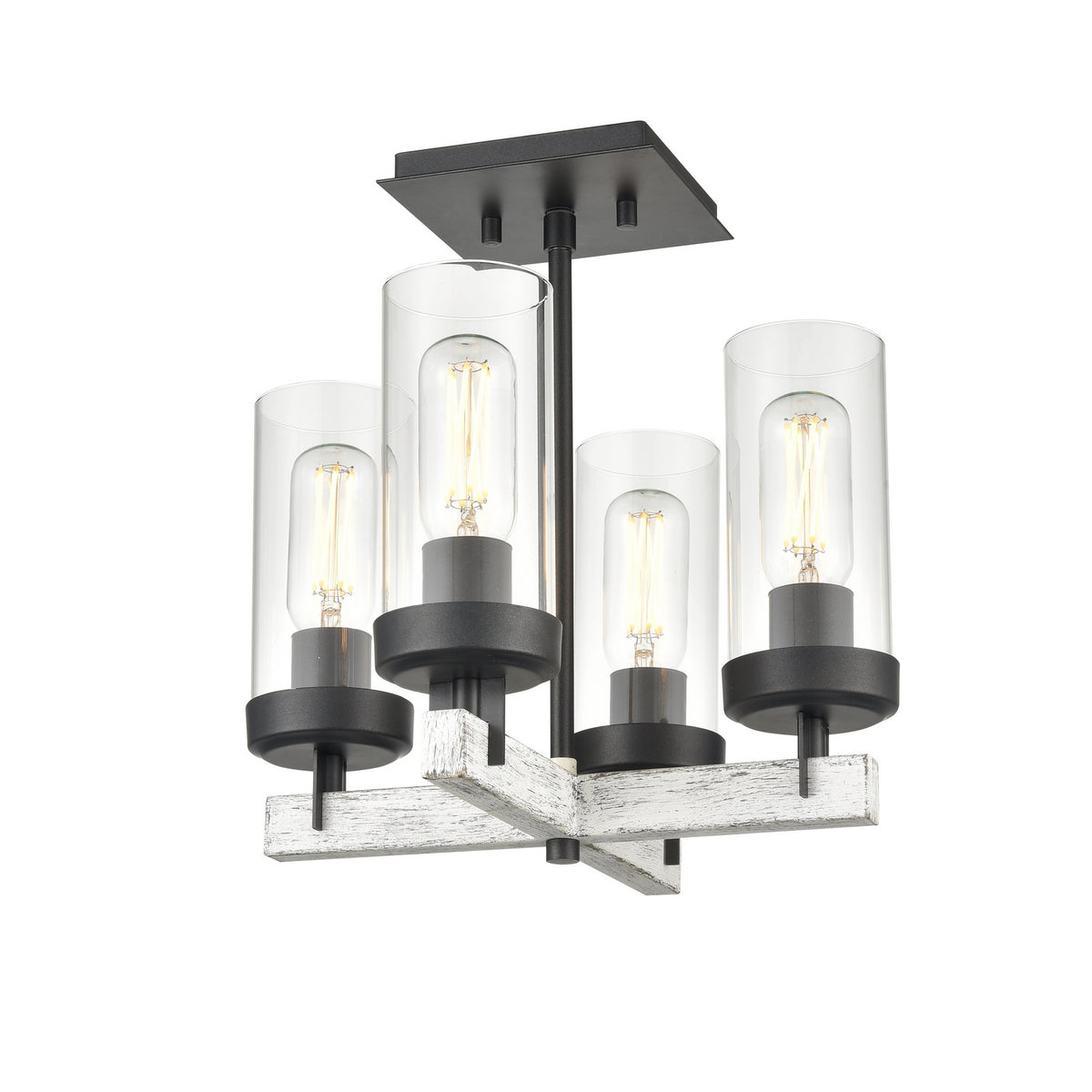 Semi-plafonnier 4 lumières | Okanagan