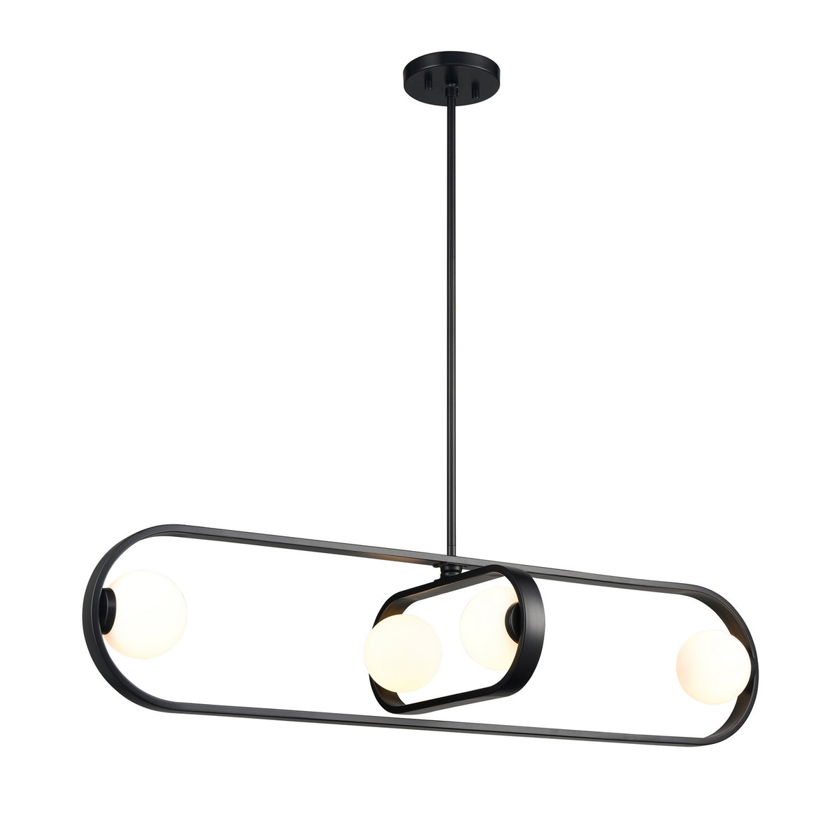 Suspension linéaire 4 lumières | Atwood