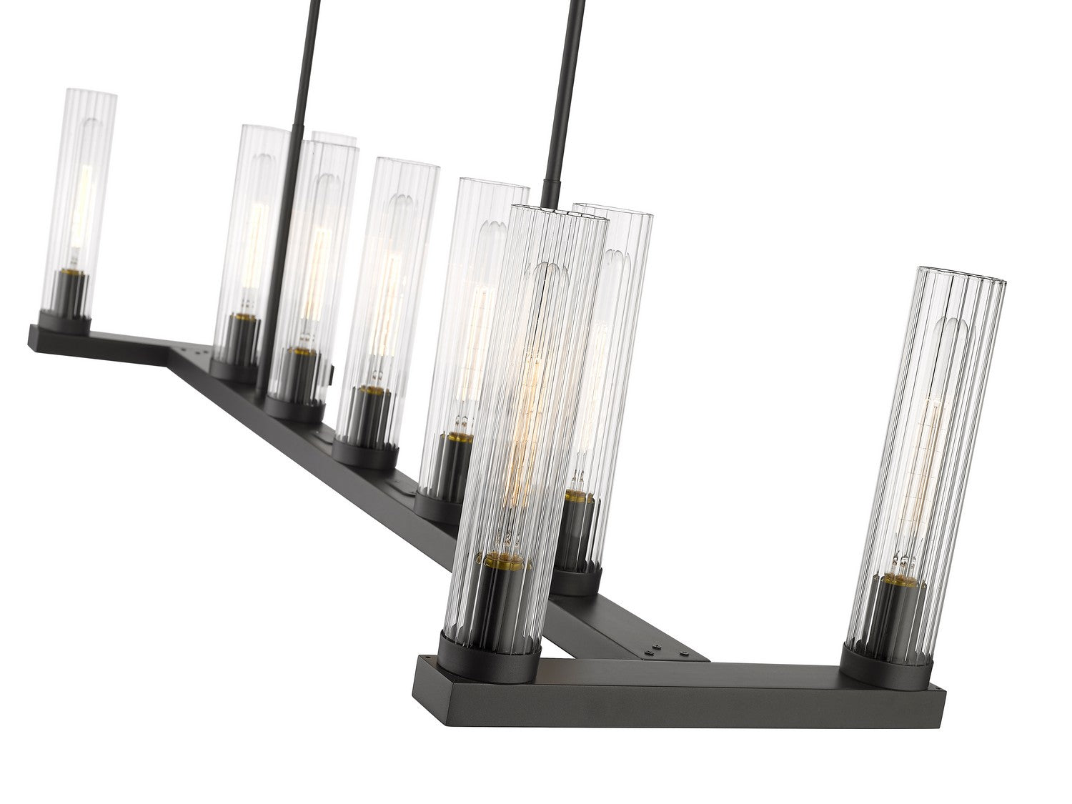 Lustre linéaire 9 lumières | Beau