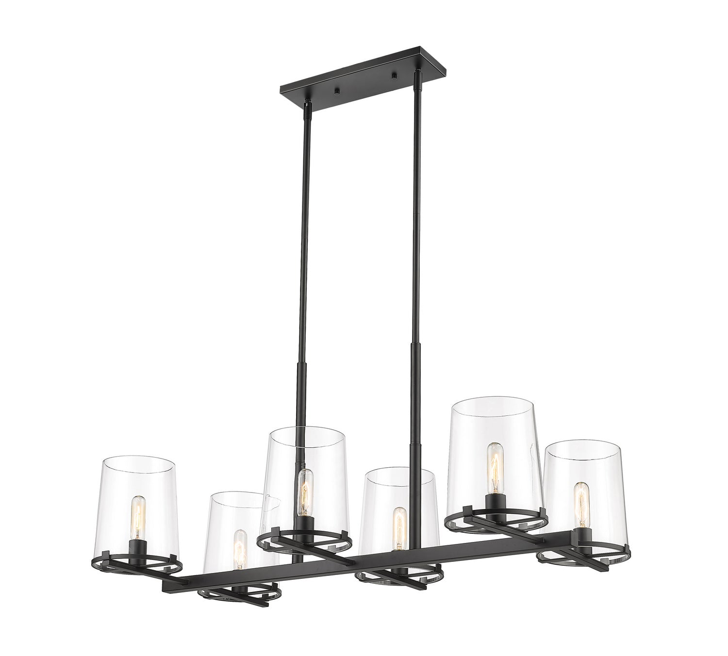 Lustre linéaire 6 lumières | Callista