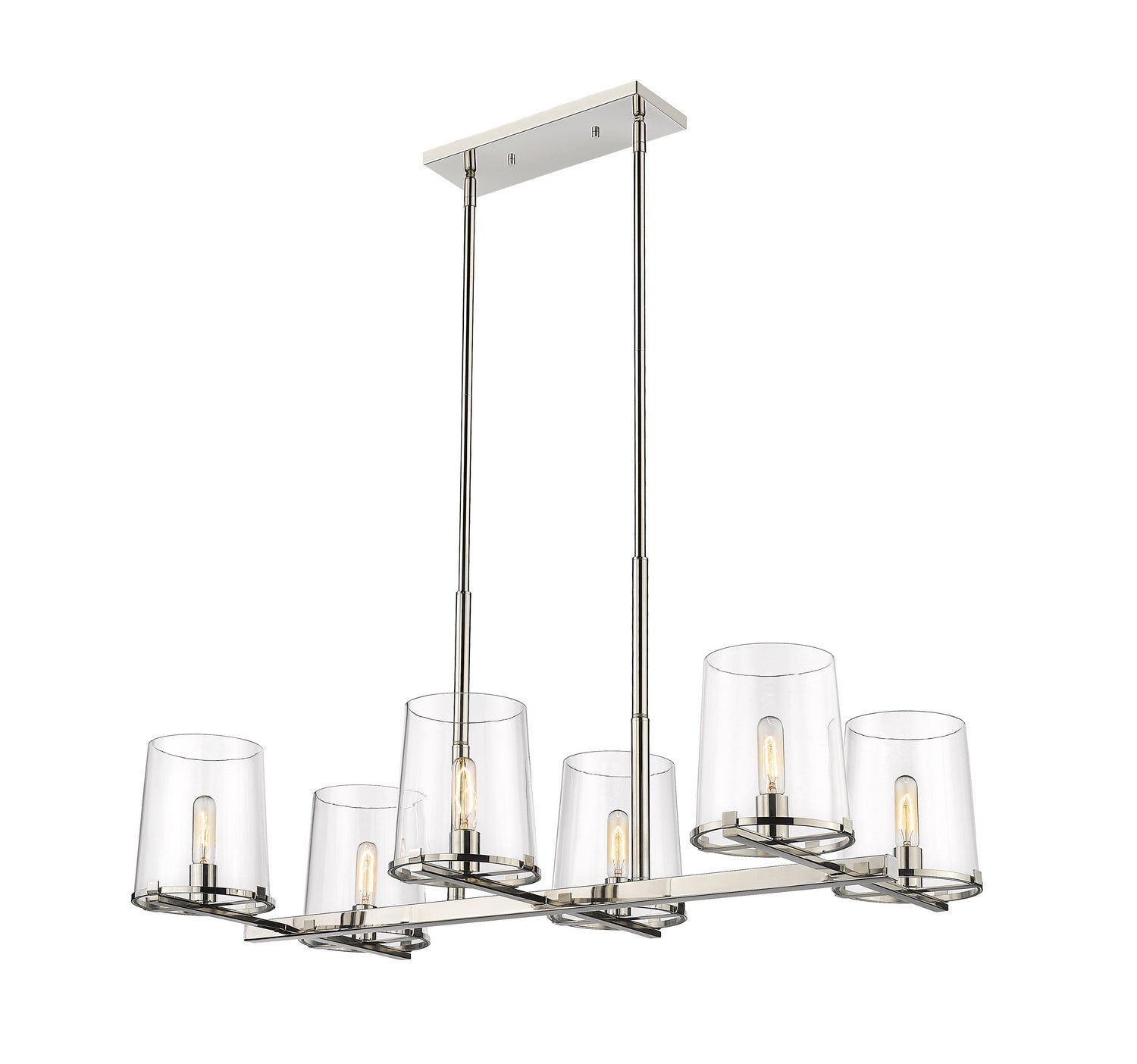 Lustre linéaire 6 lumières | Callista