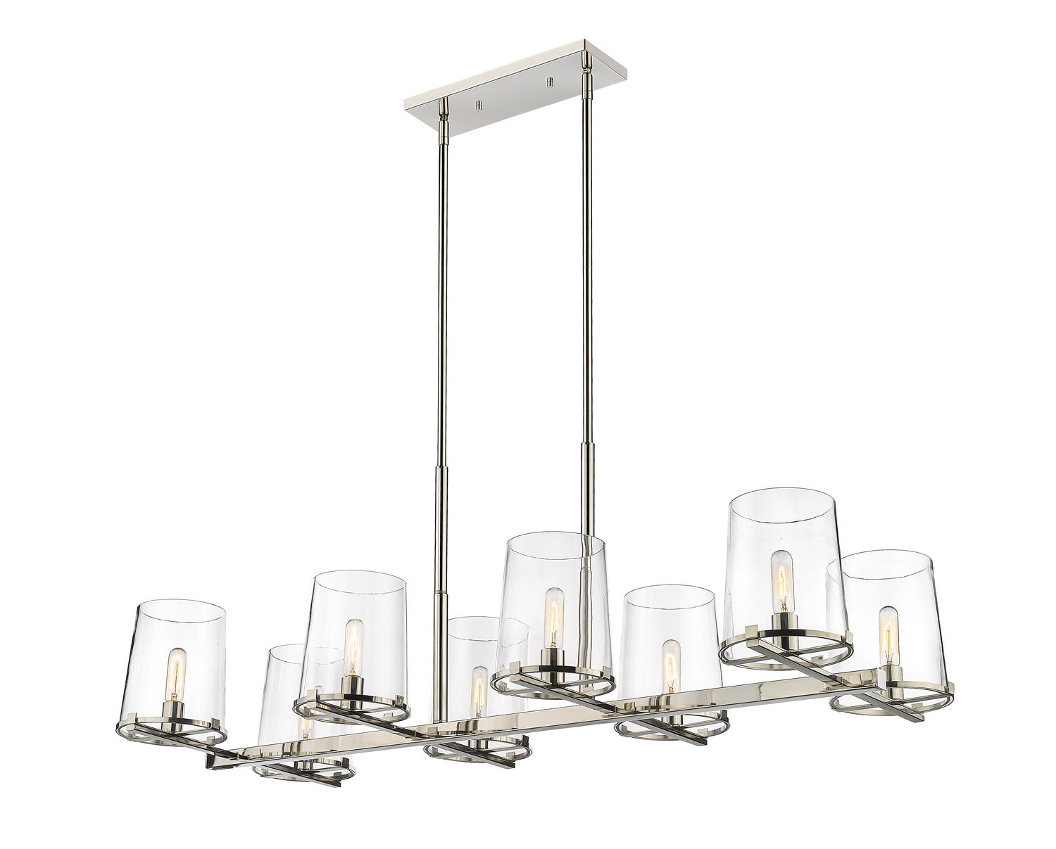 Lustre linéaire 8 lumières | Callista