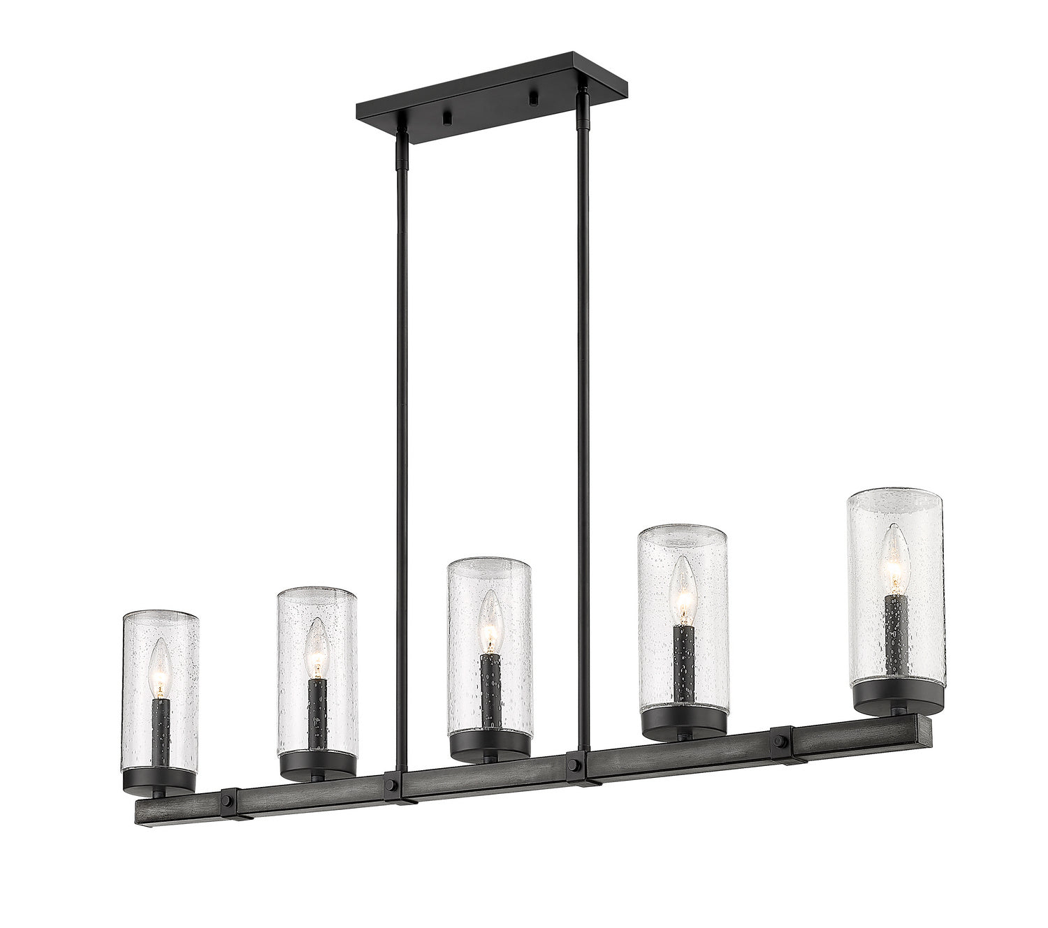 Lustre linéaire extérieur 5 lumières | Marlow
