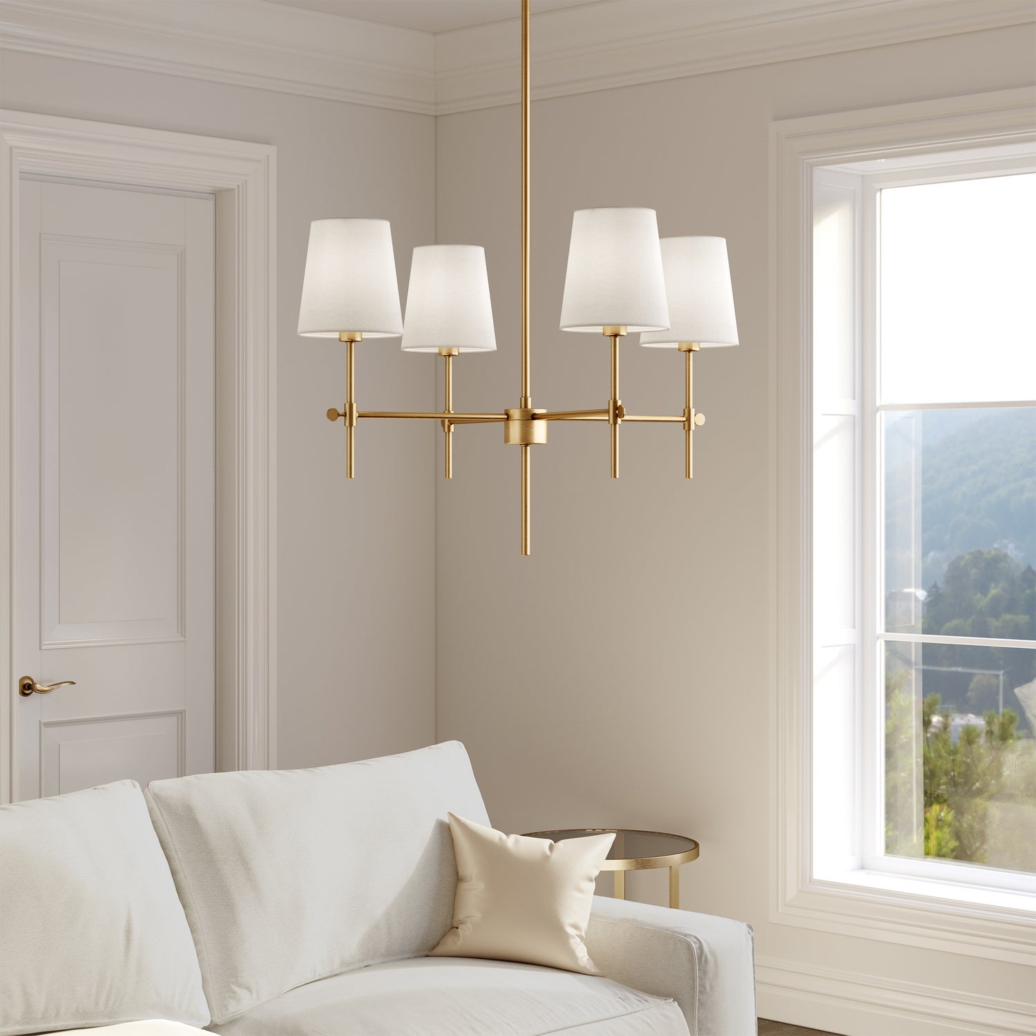 Lustre 4 lumières | Baker
