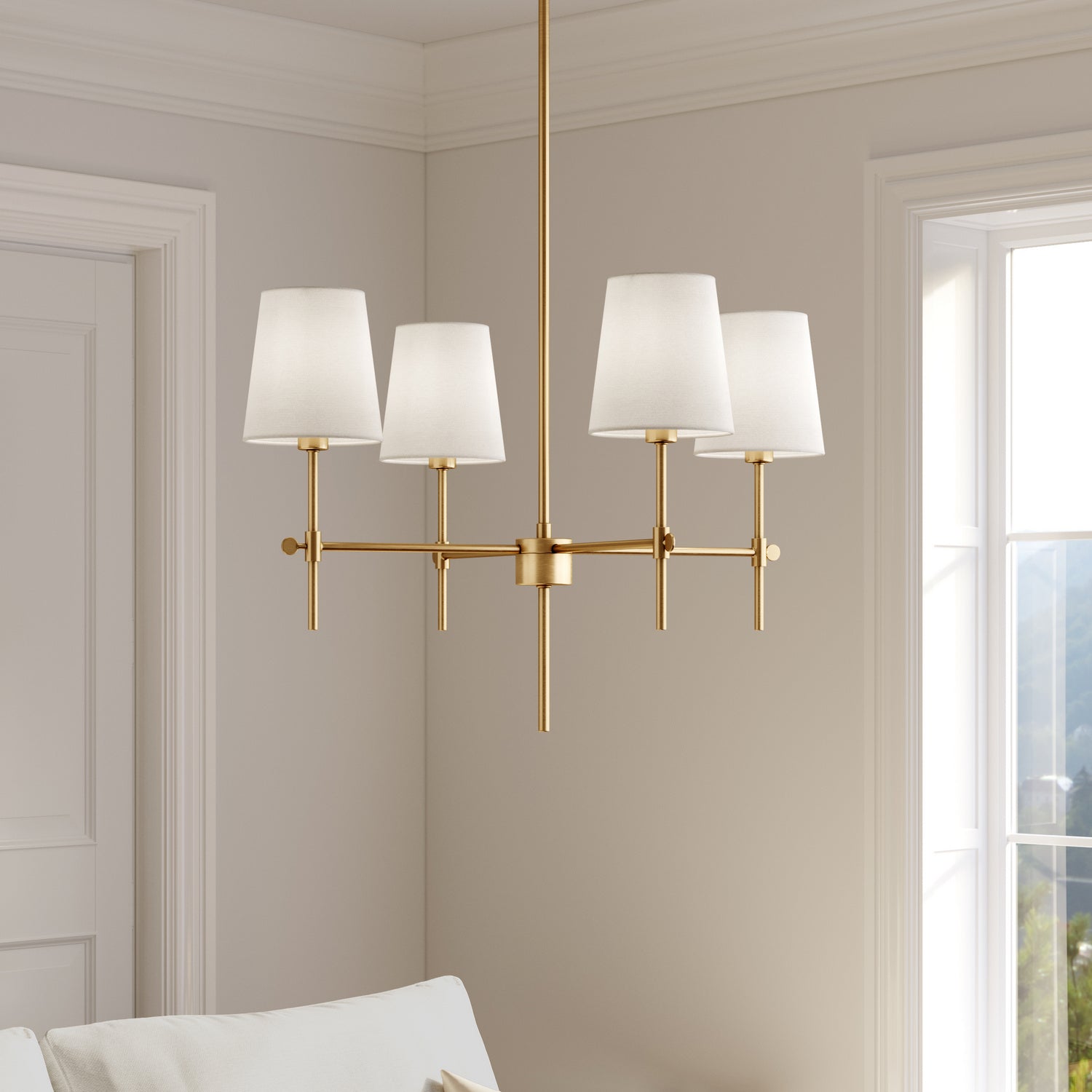 Lustre 4 lumières | Baker
