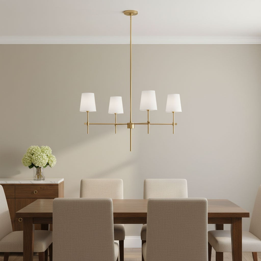 Lustre 4 lumières | Baker