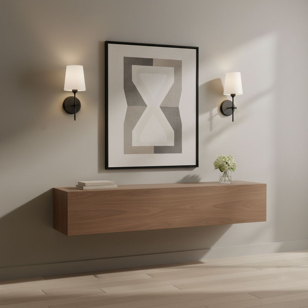 Applique de salle de bain 1 lumière | Baker
