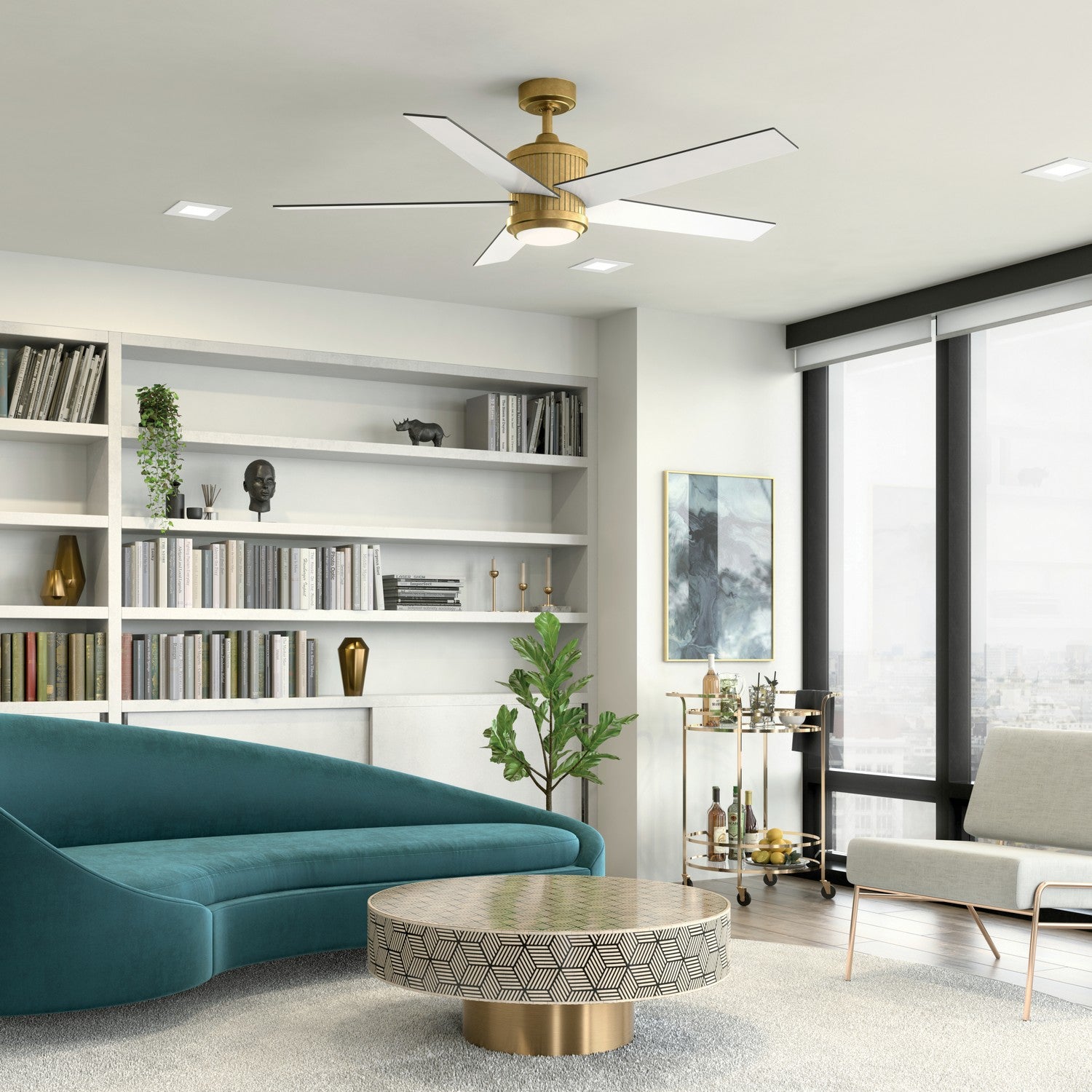 Ventilateur de plafond 56 po | Brahm