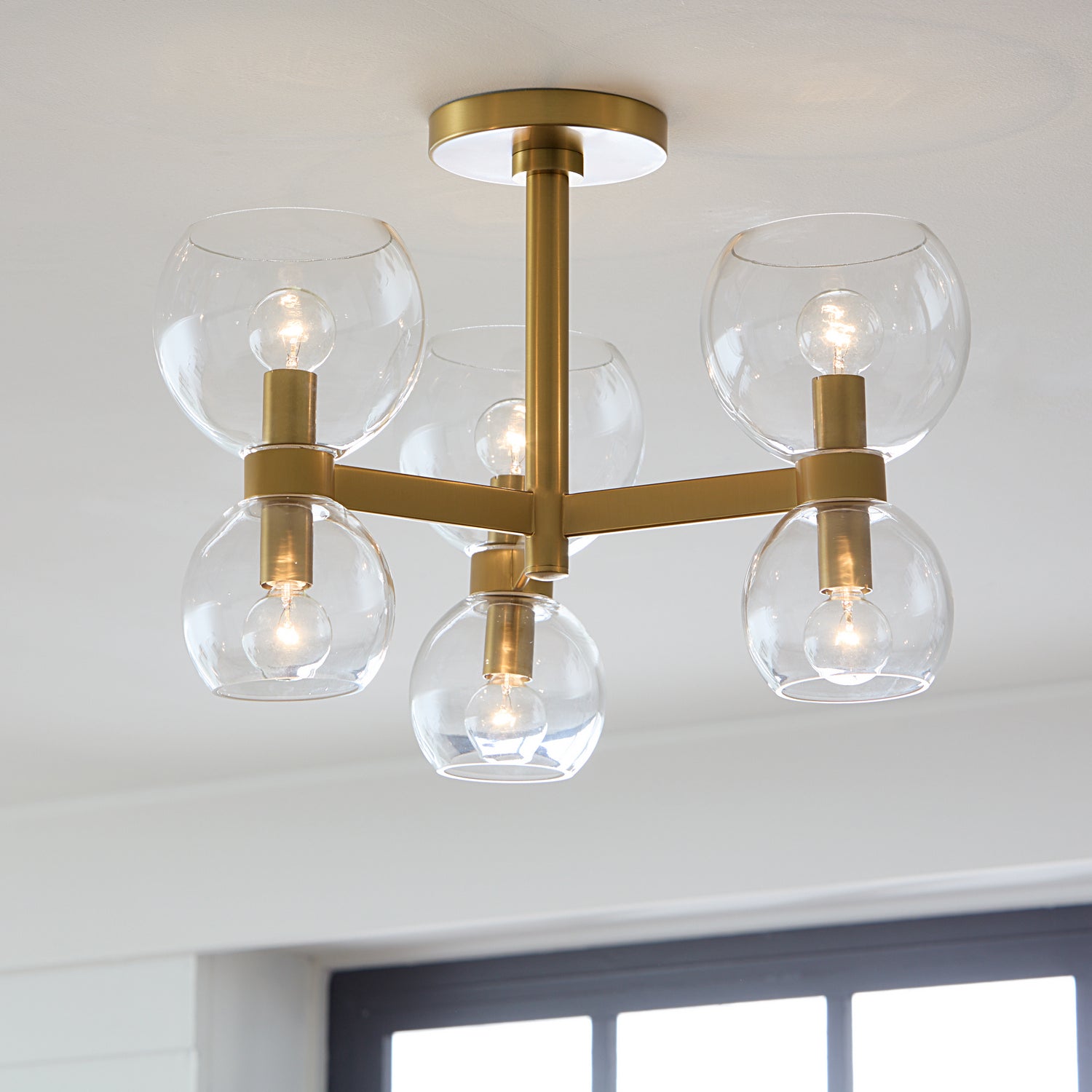 Semi-plafonnier 6 lumières | Londyn