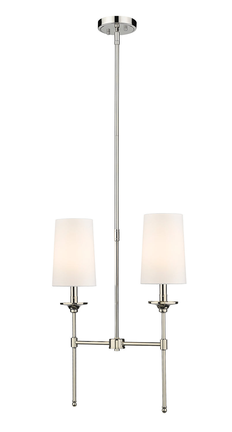 Lustre linéaire 2 lumières | Emily