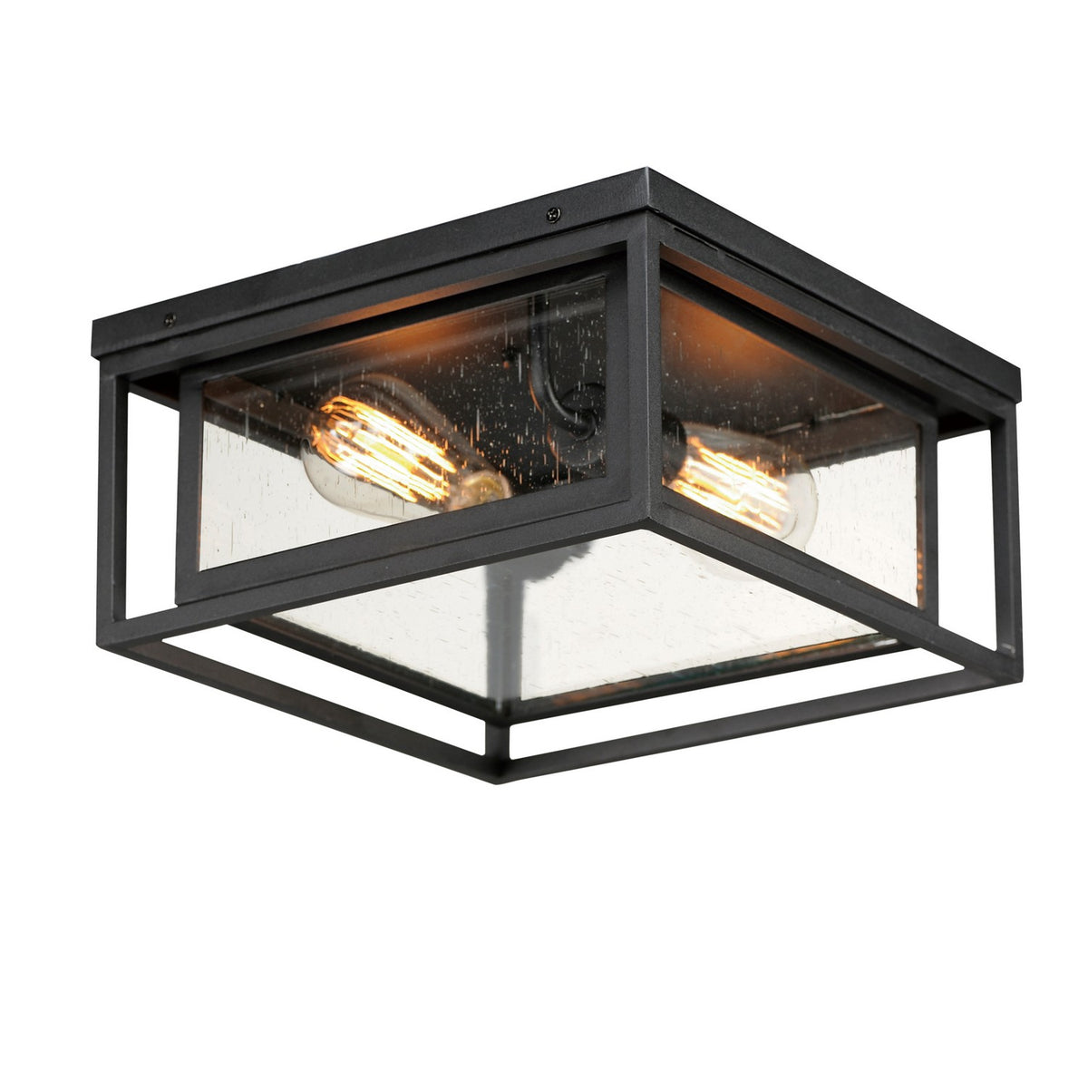 Maxim - Plafonnier extérieur 2 lumières | Cabana - 3031CDBK