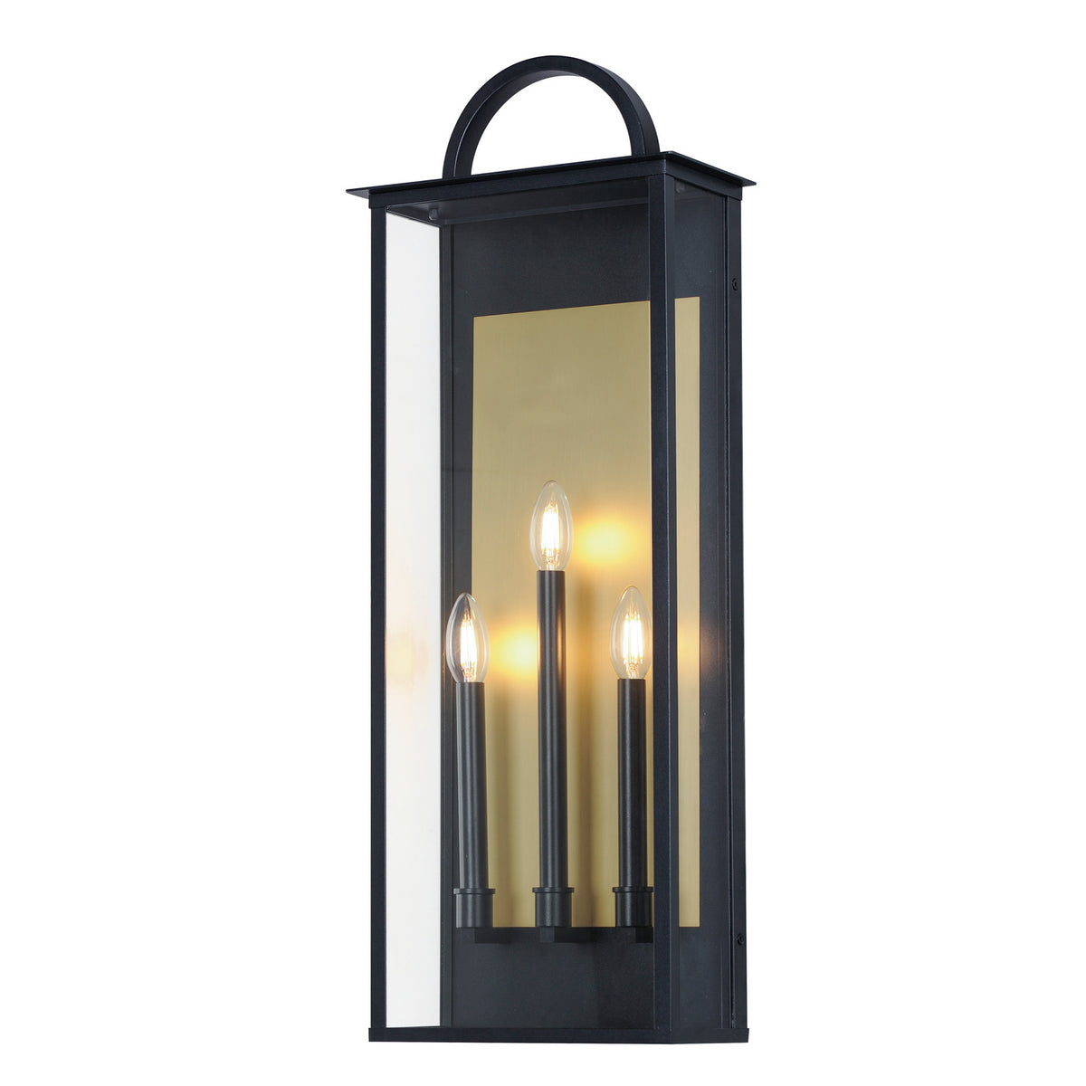 Maxim - Applique murale extérieure 3 lumières | Manchester - 30758CLBK