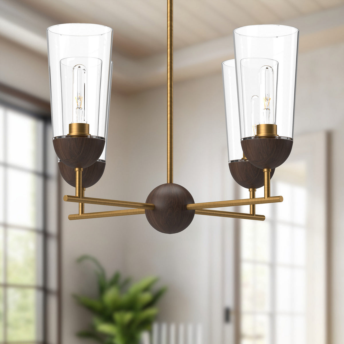 Lustre 4 lumières | Emil