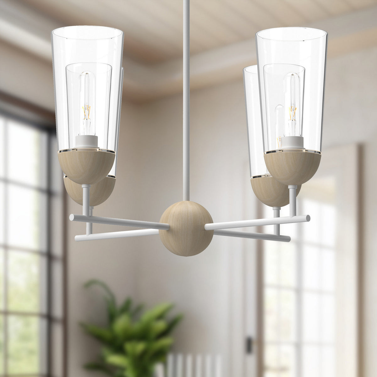 Lustre 4 lumières | Emil