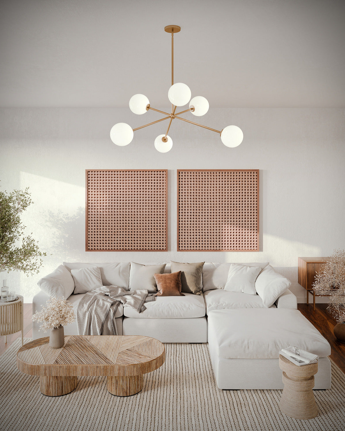Lustre 6 lumières | Cassia