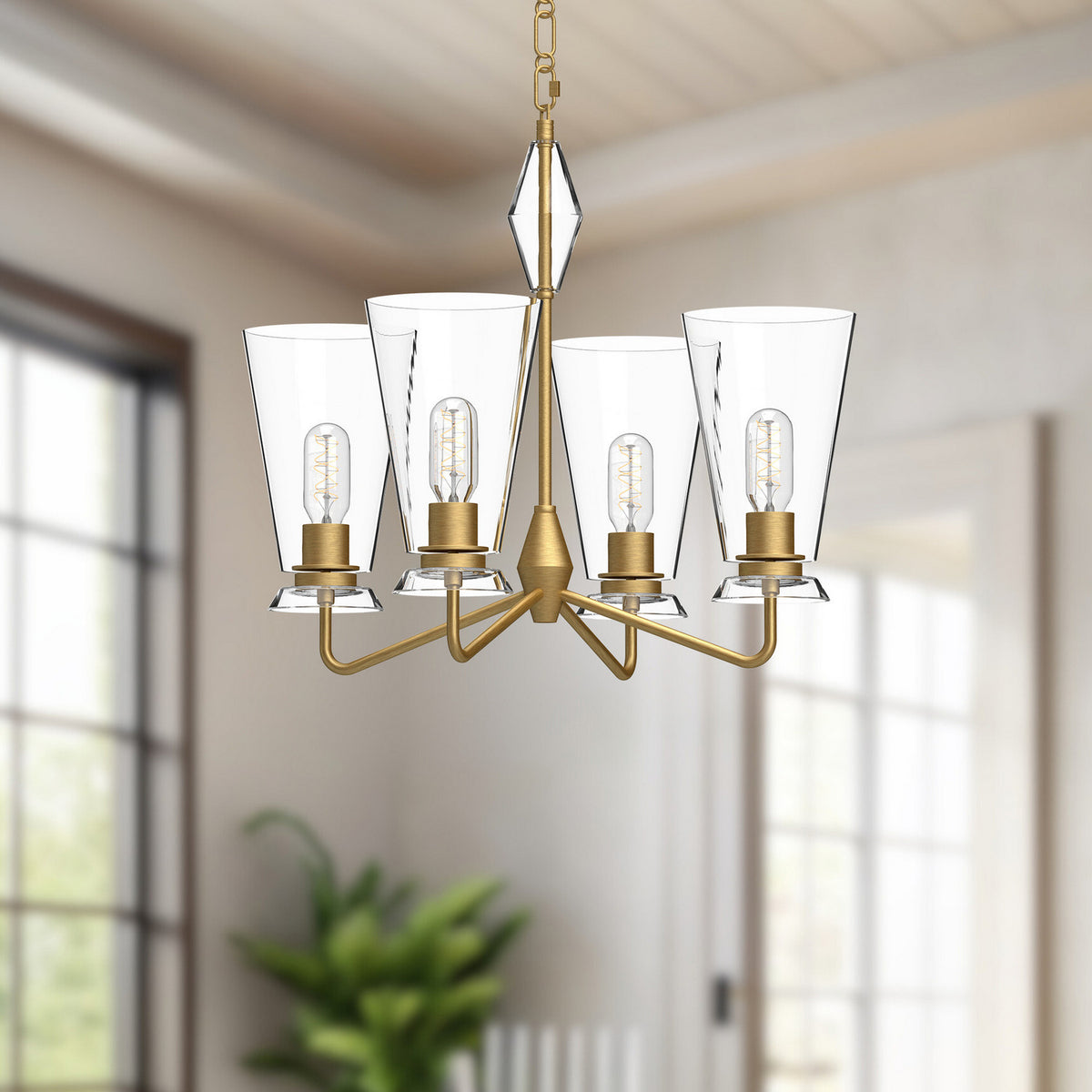 Lustre 4 lumières | Salem