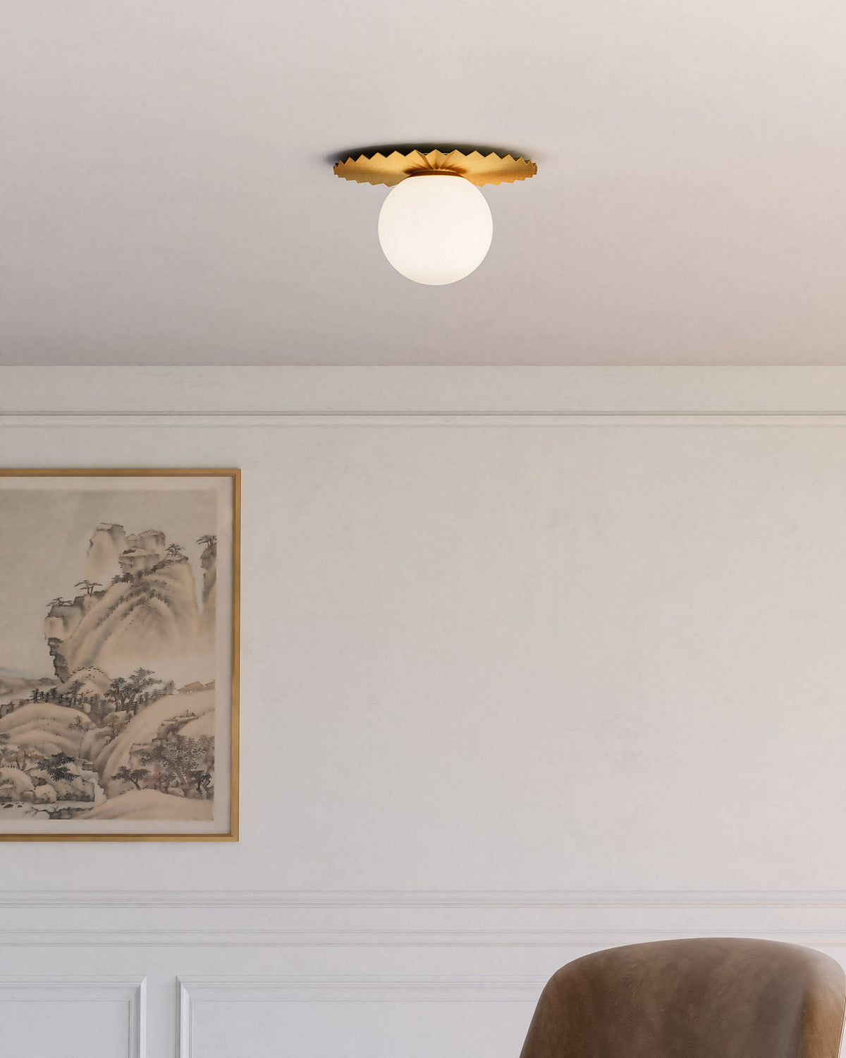 Plafonnier 1 lumière | Plume